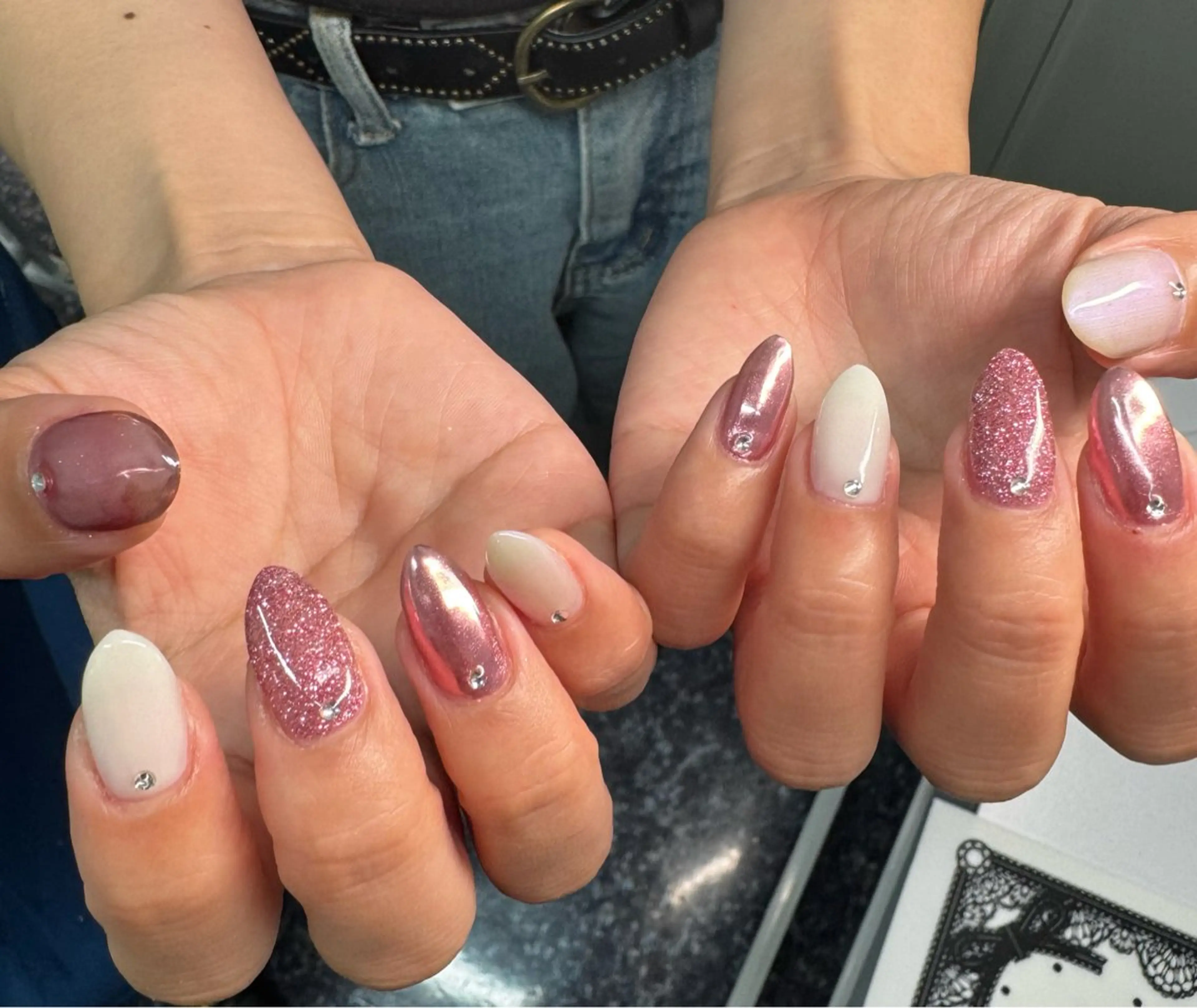 平日限定！！90分持ち込みデザイン(2本～4本)💅(オフあり)の写真