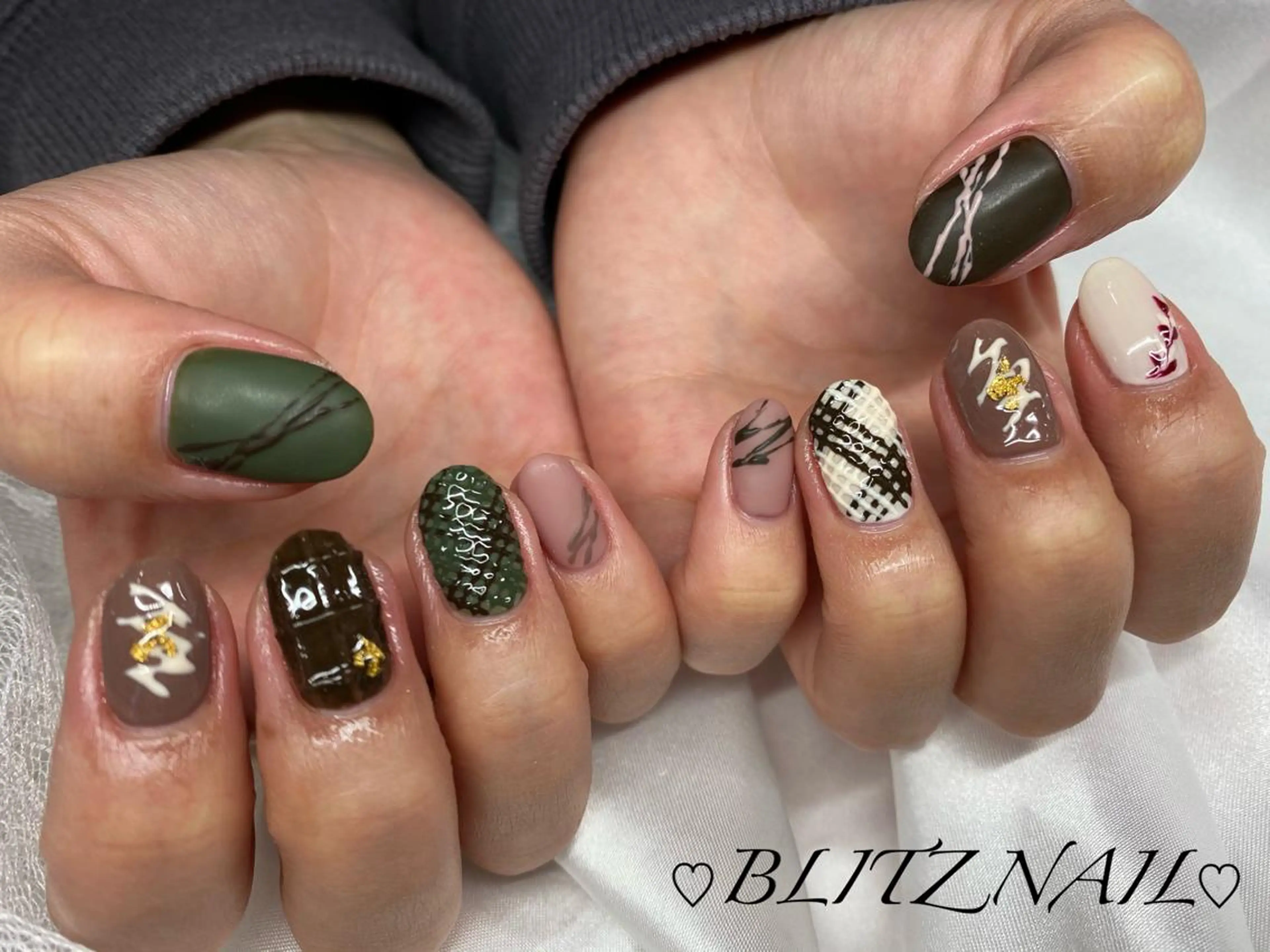 ネイル ハンドネイル BLITZ Nail 岩田💅🏻✨のネイルデザイン