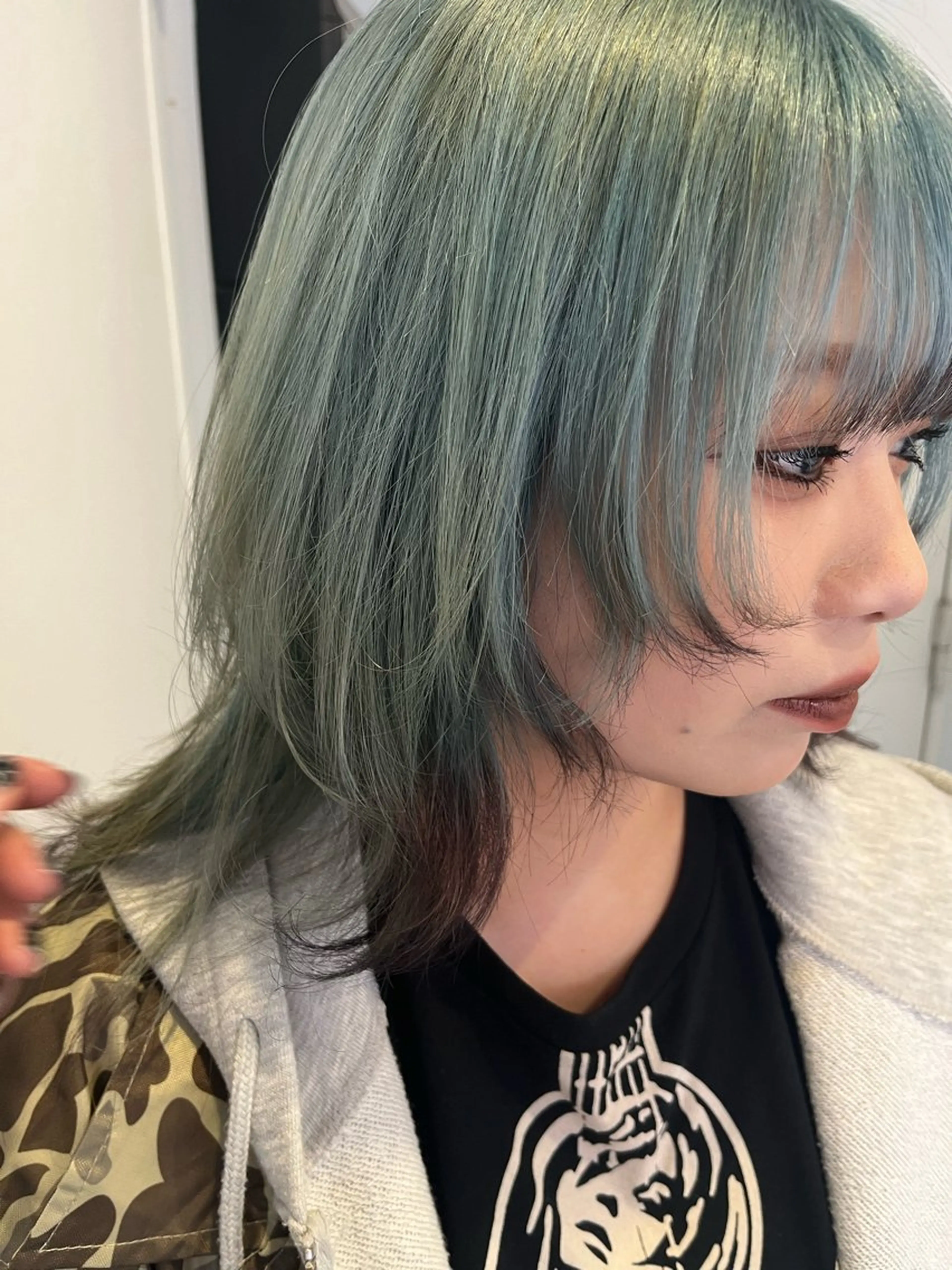 セミロング カラー ヘアアレンジ クレドガーデン浦和所属・🌞アズサ🌝 浦和のヘアスタイル