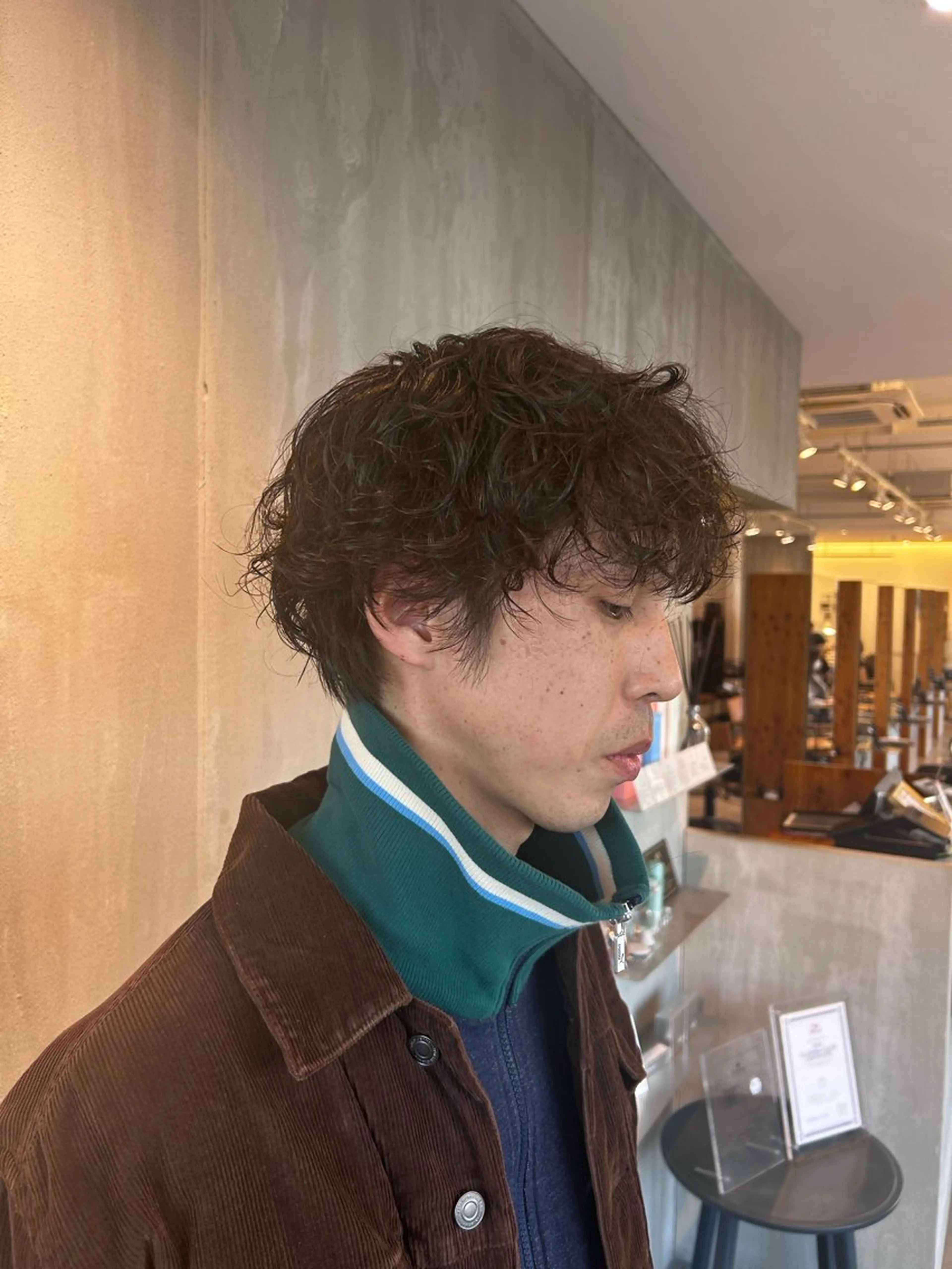 パーマ カット パーマ tote. 成瀬晃のヘアスタイル