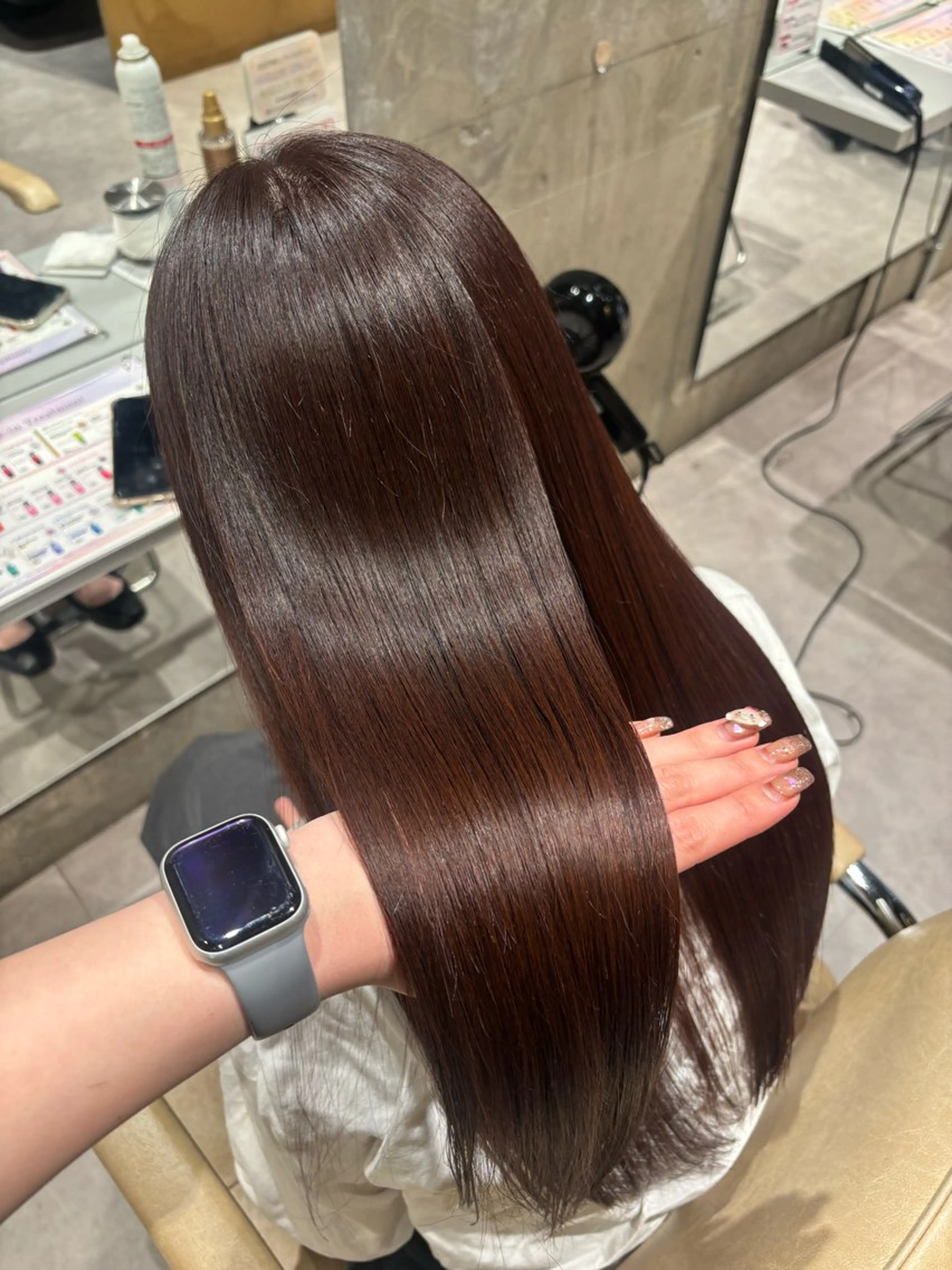カラー ブラウンカラー ナチュラルブラウン ヘアカラー トリートメント カットモデル募集✂️ hikaruのヘアスタイル