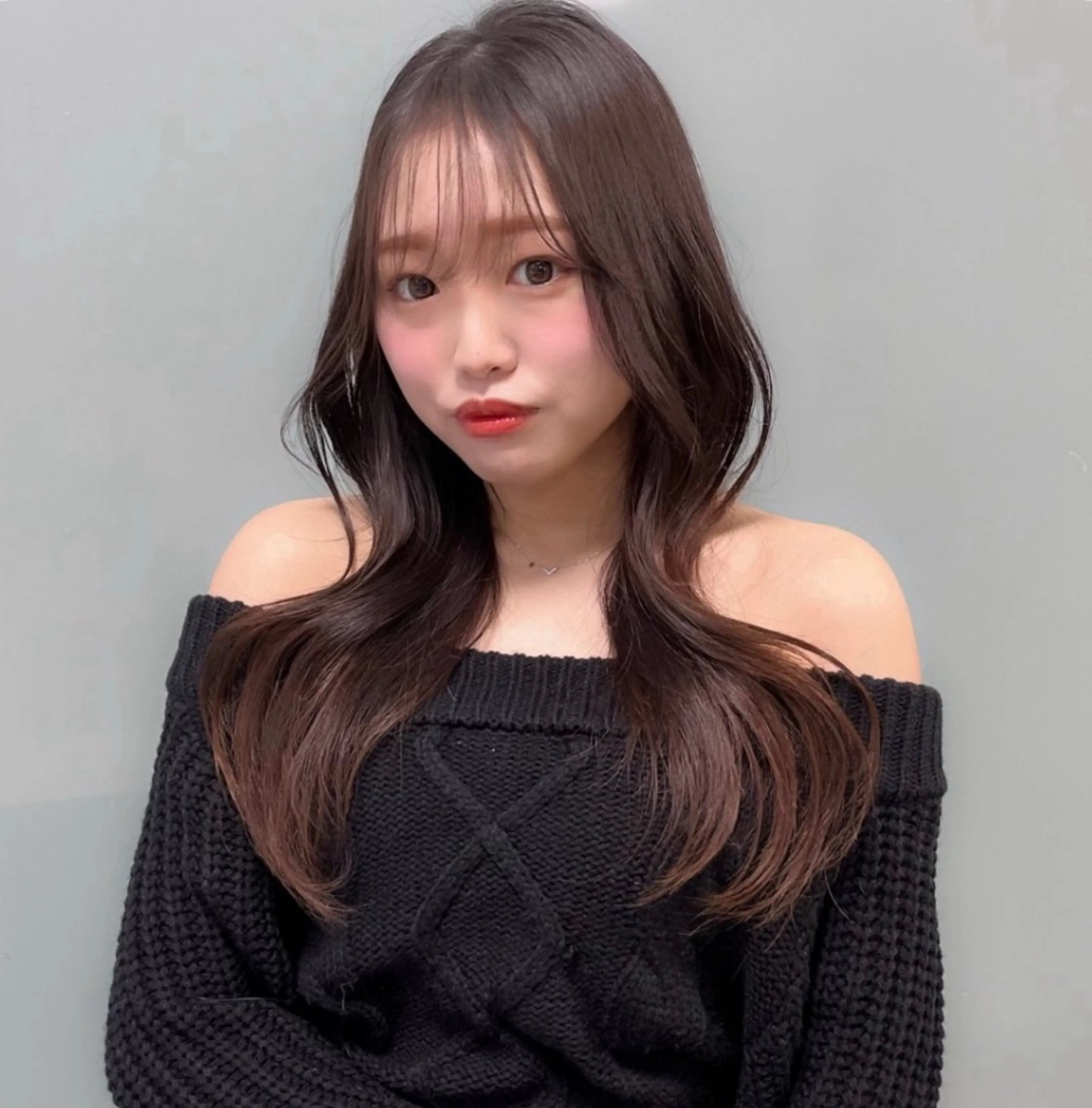 ロング カラー 🫧透明感カラー支持 No.1🫧‪ハルカのヘアスタイル