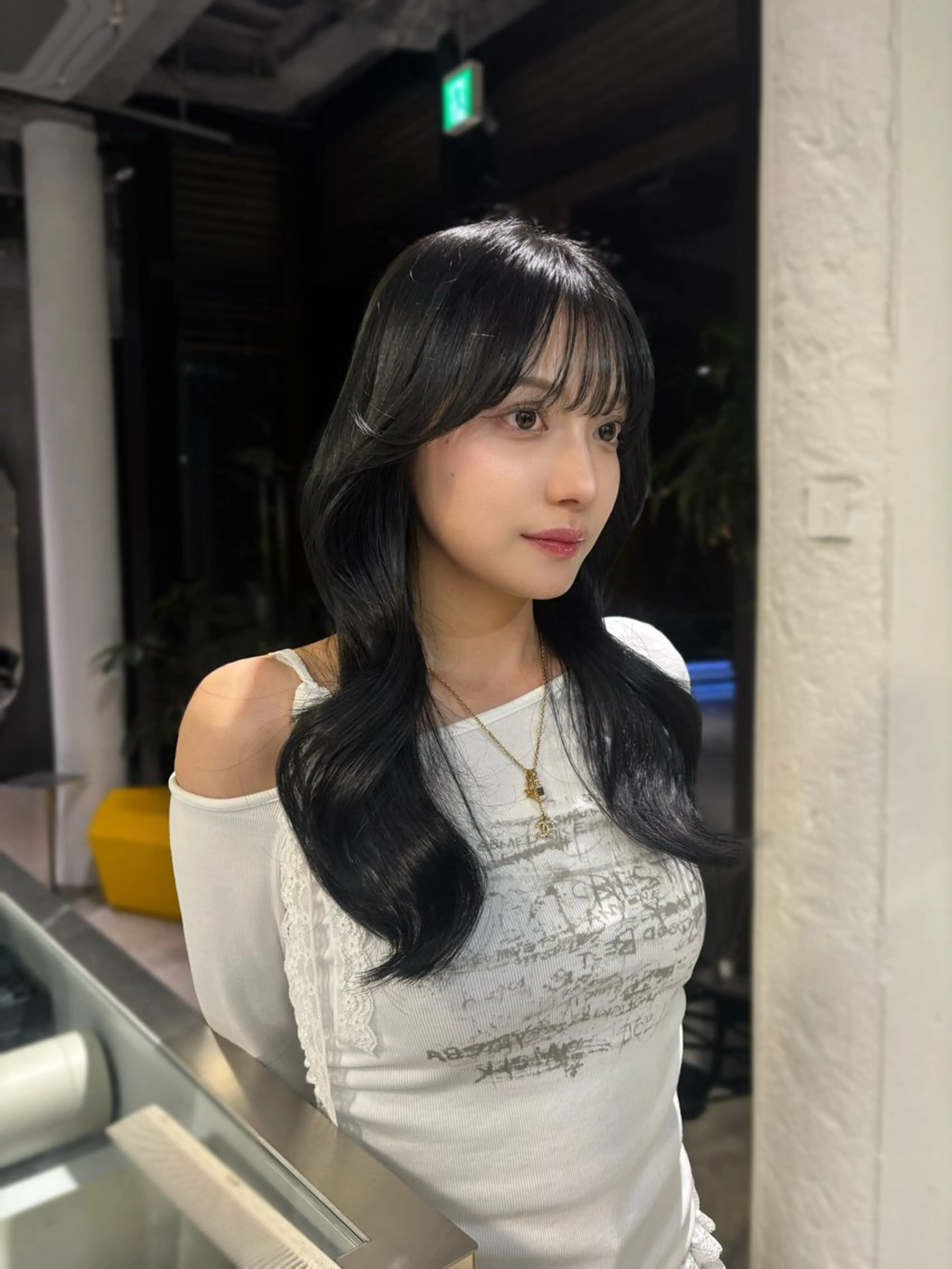 💖レイヤーカット💖／毛流れ 韓国ヘア ロング ミディアムの写真