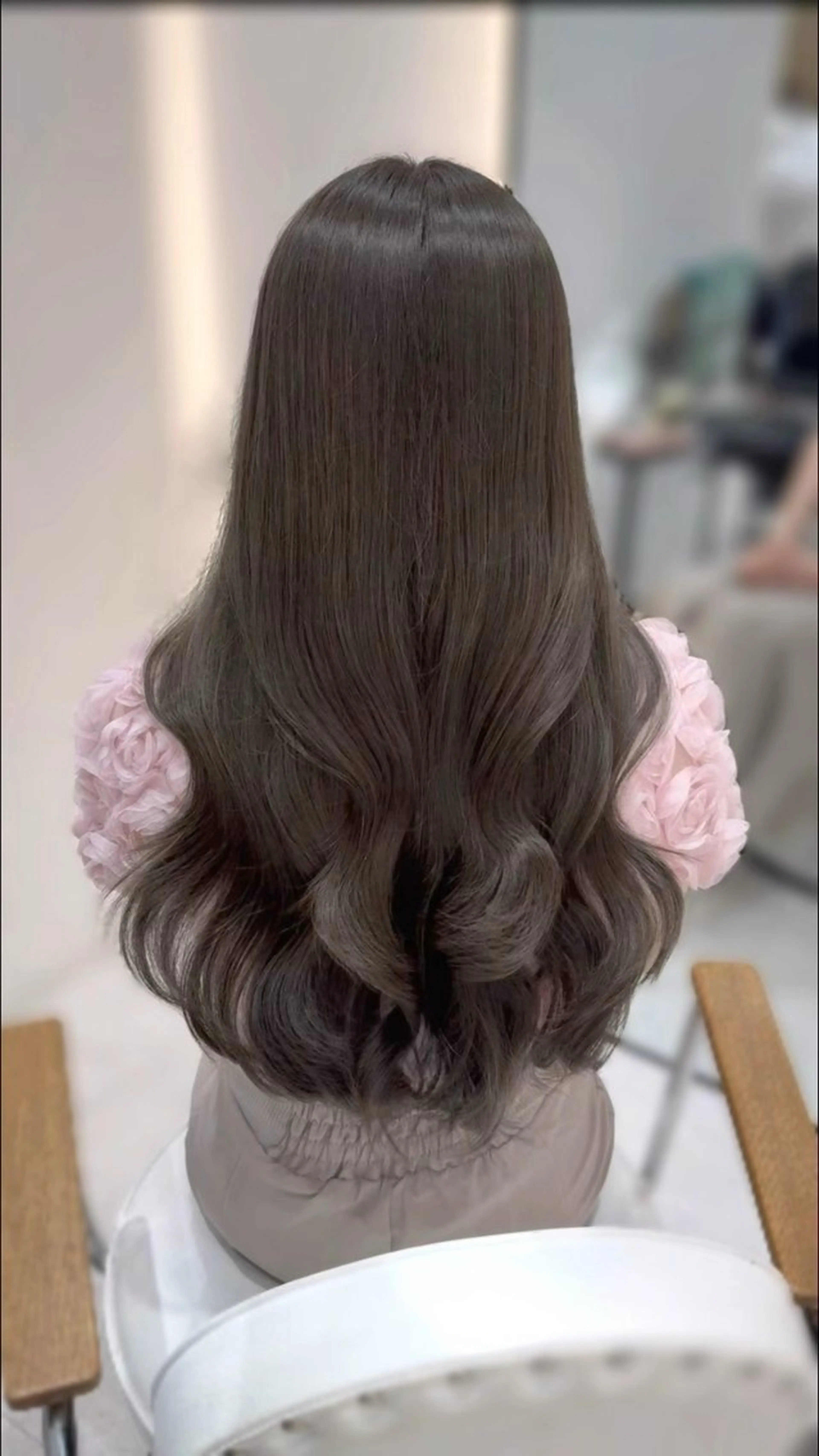 ロング カット ヘアカラー トリートメント 🩶レイヤー/艶髪/ 顔周り/韓国風/輝士のヘアスタイル