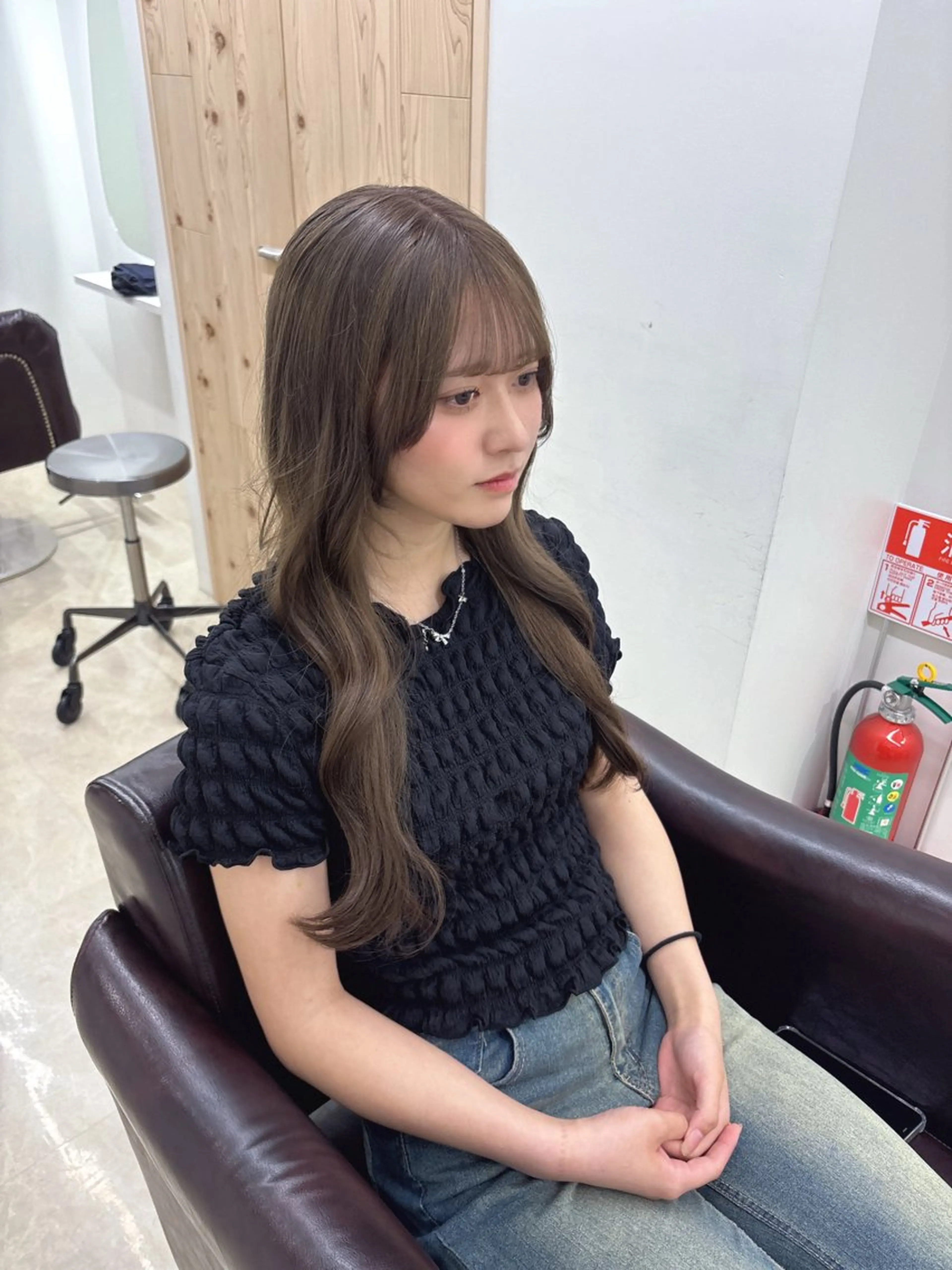 ロング ヘアカラー トリートメント Ameri所属・suzuha 🐩のヘアスタイル