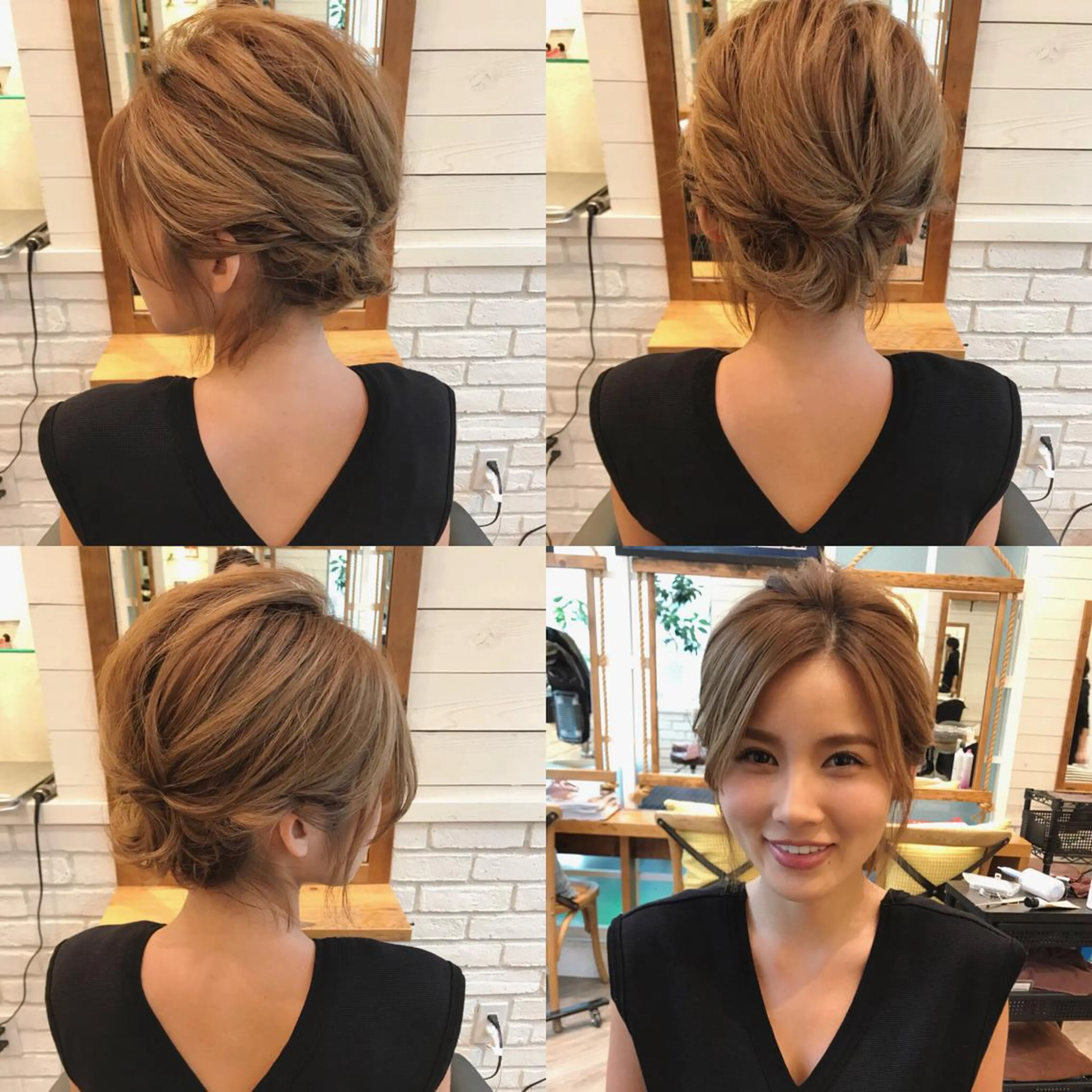 ショート ヘアアレンジ ⭐️ アユミ⭐️のヘアスタイル
