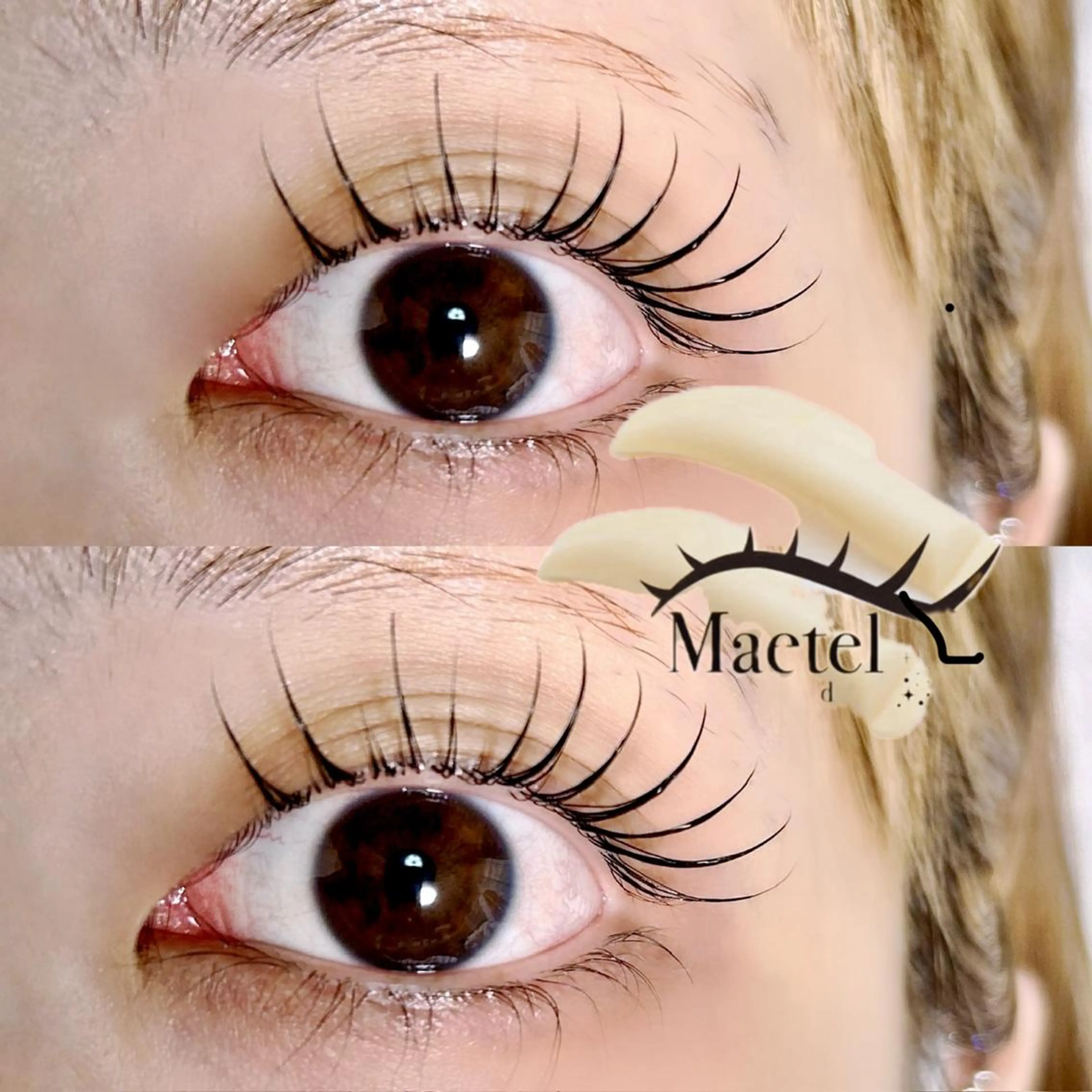 マツエク・マツパ eyelash salon　SATAのマツエク・マツパデザイン