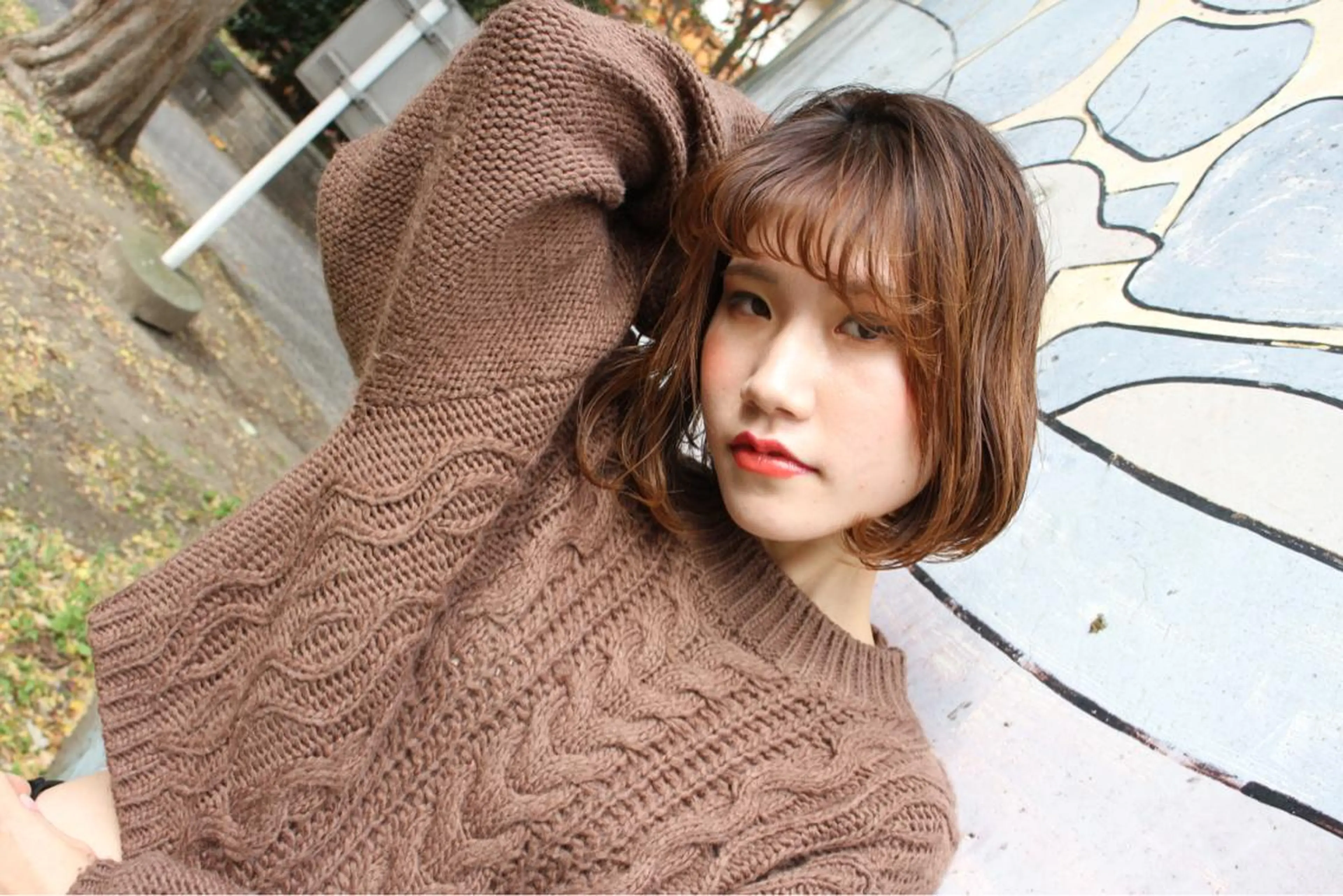 ミディアム カラー 立川、北口.ans 黒木 和大のヘアスタイル