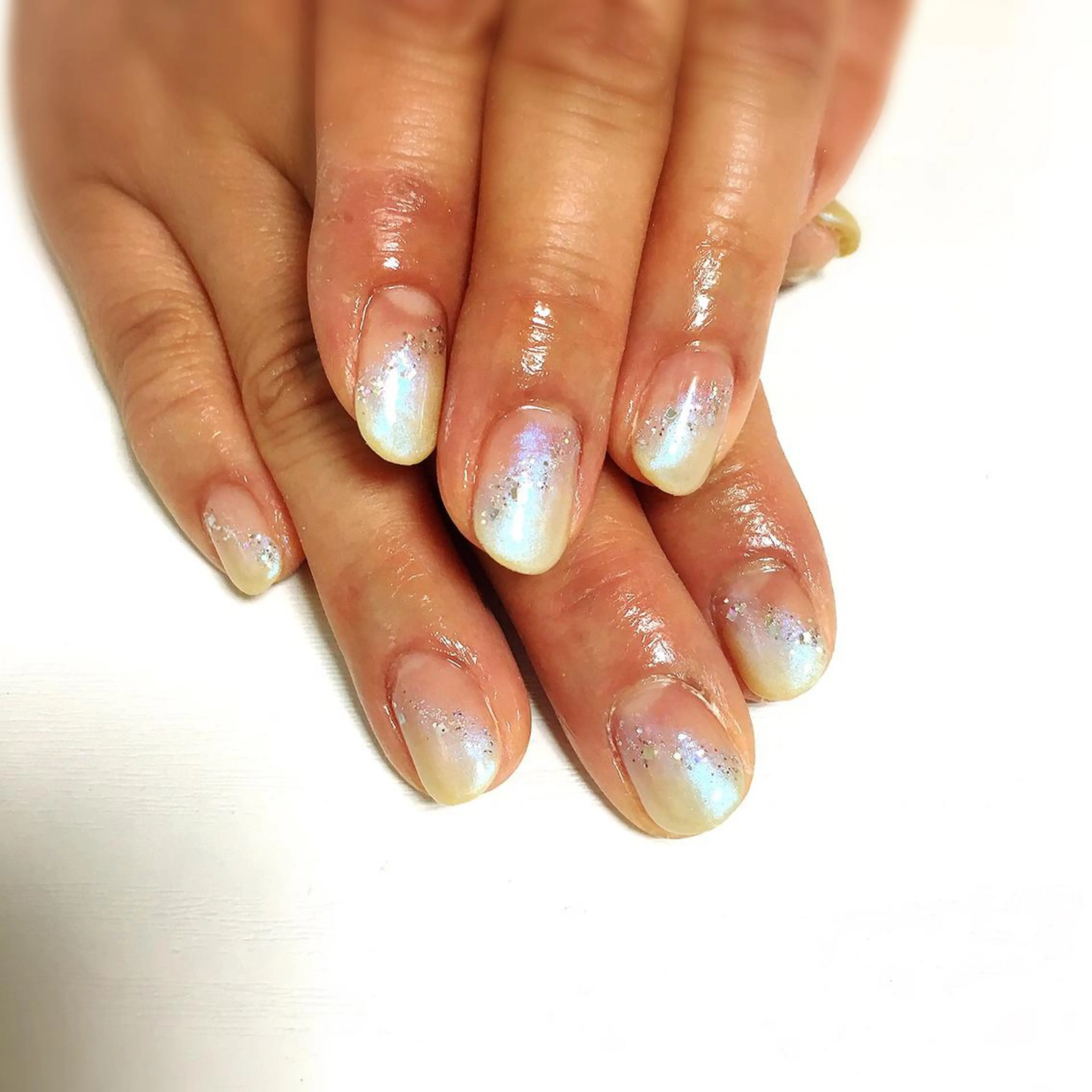 ネイル ラメ(グリッター) ハンドネイル Puameli プアメリのネイルデザイン