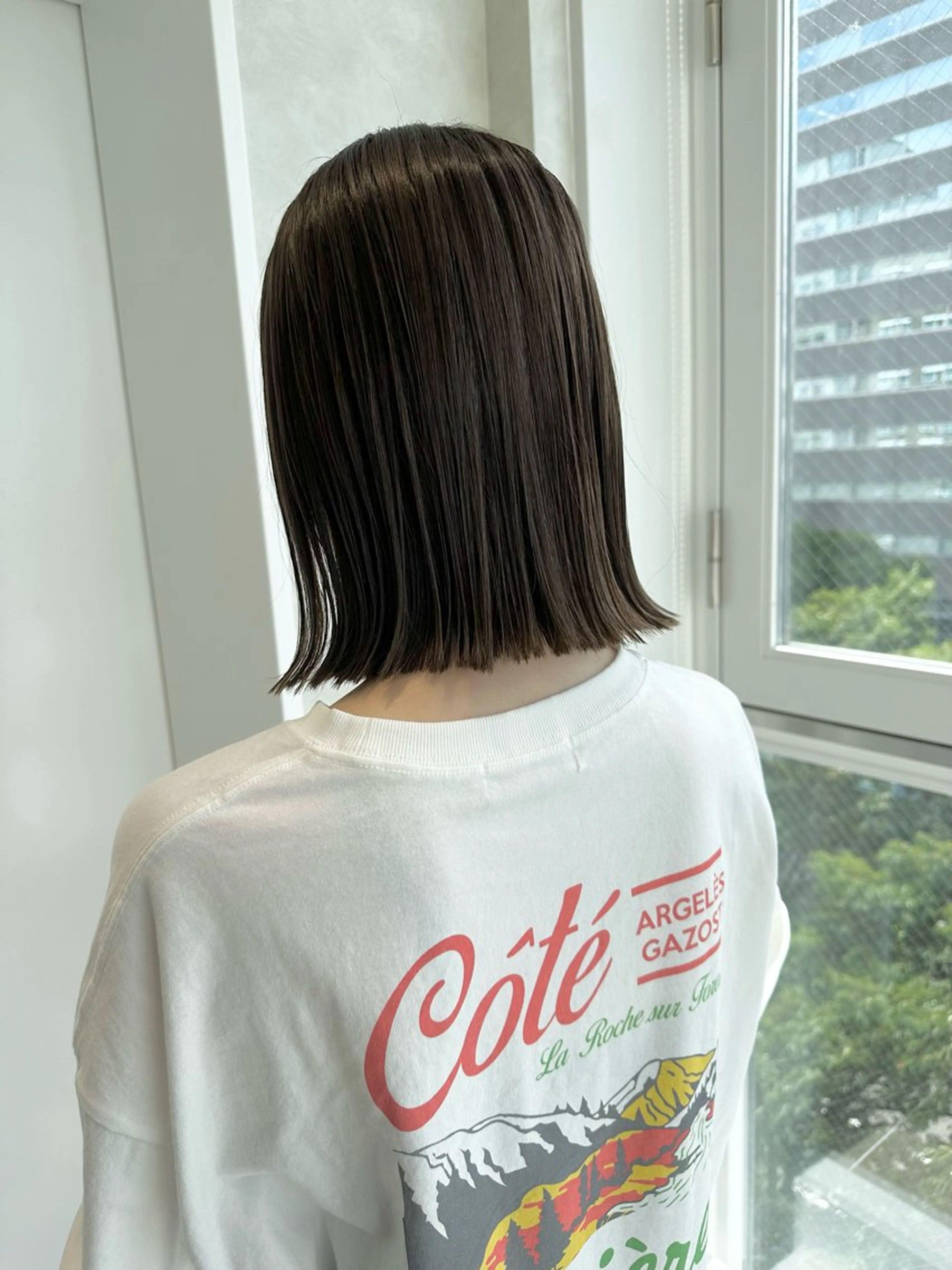 カット＋カラー＋超音波トリートメントの写真