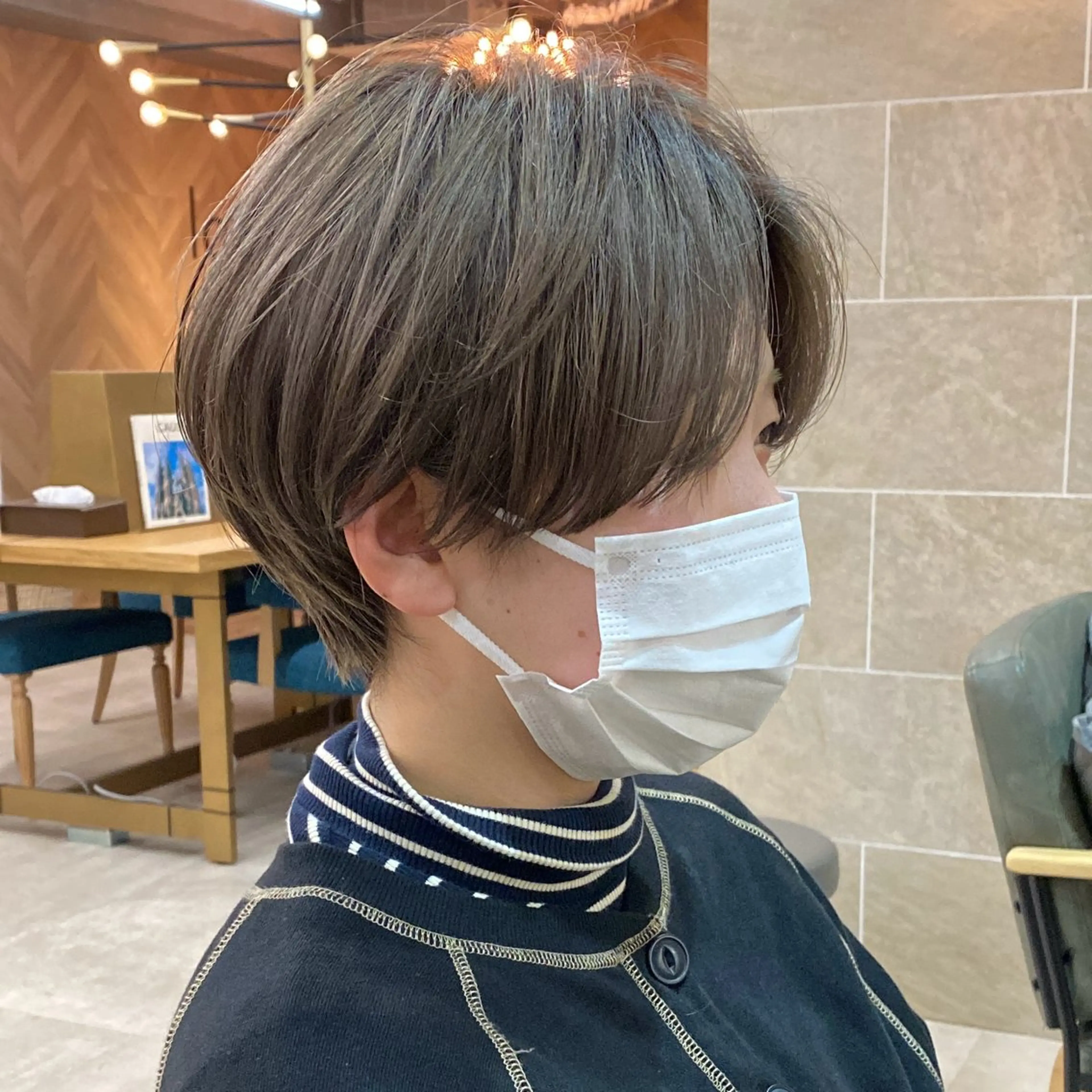カット＋ケアカラー＋うる艶トリートメント🌿の写真