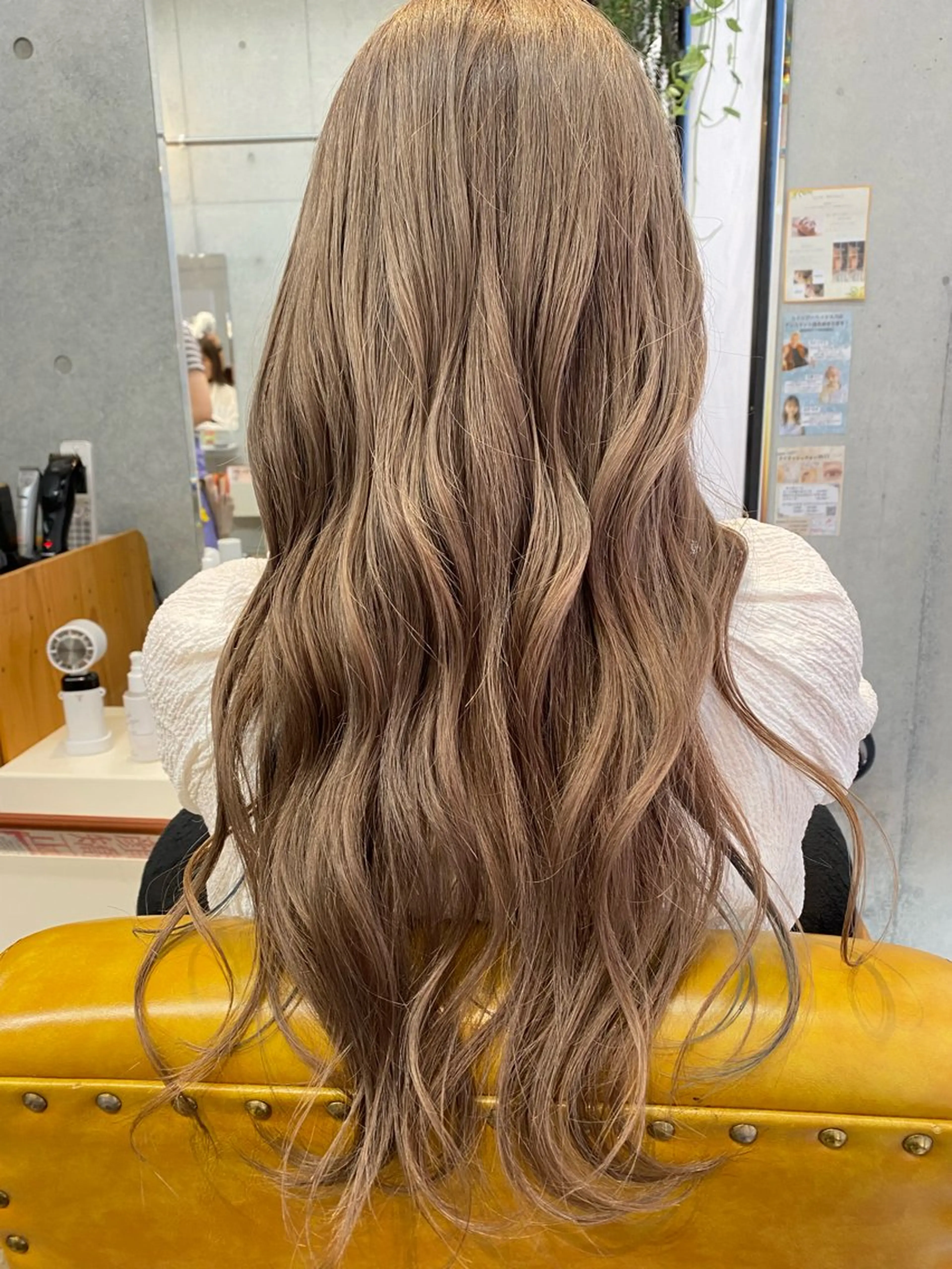 ロング カコ/レイヤーカット ヘアアレンジのヘアスタイル