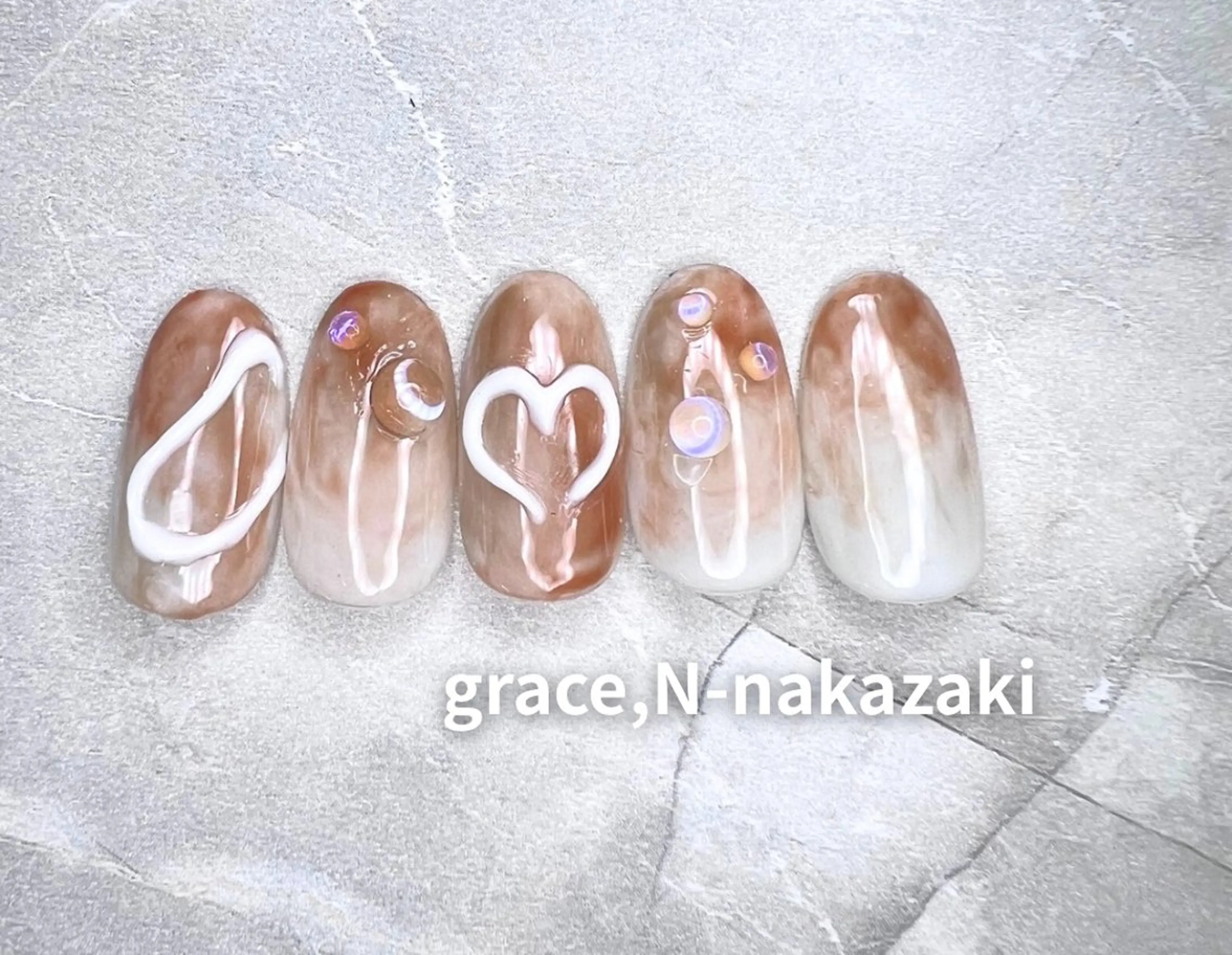 ネイル grace .N-nakazaki所属・grace,N raikaのネイルデザイン