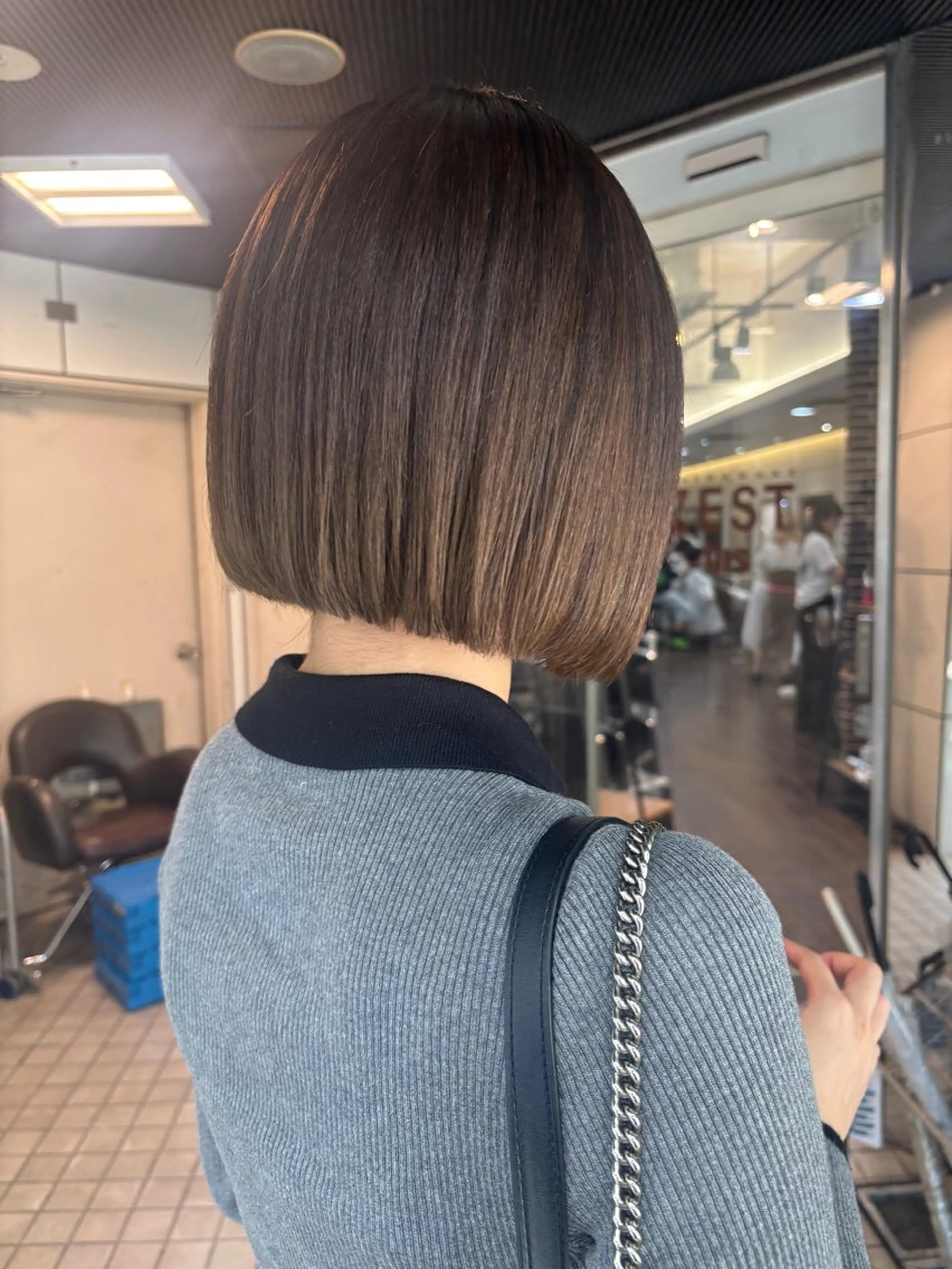 ミディアム 髪質改善 カット サラ艶/ボブカット 🪩💫KAYOのヘアスタイル