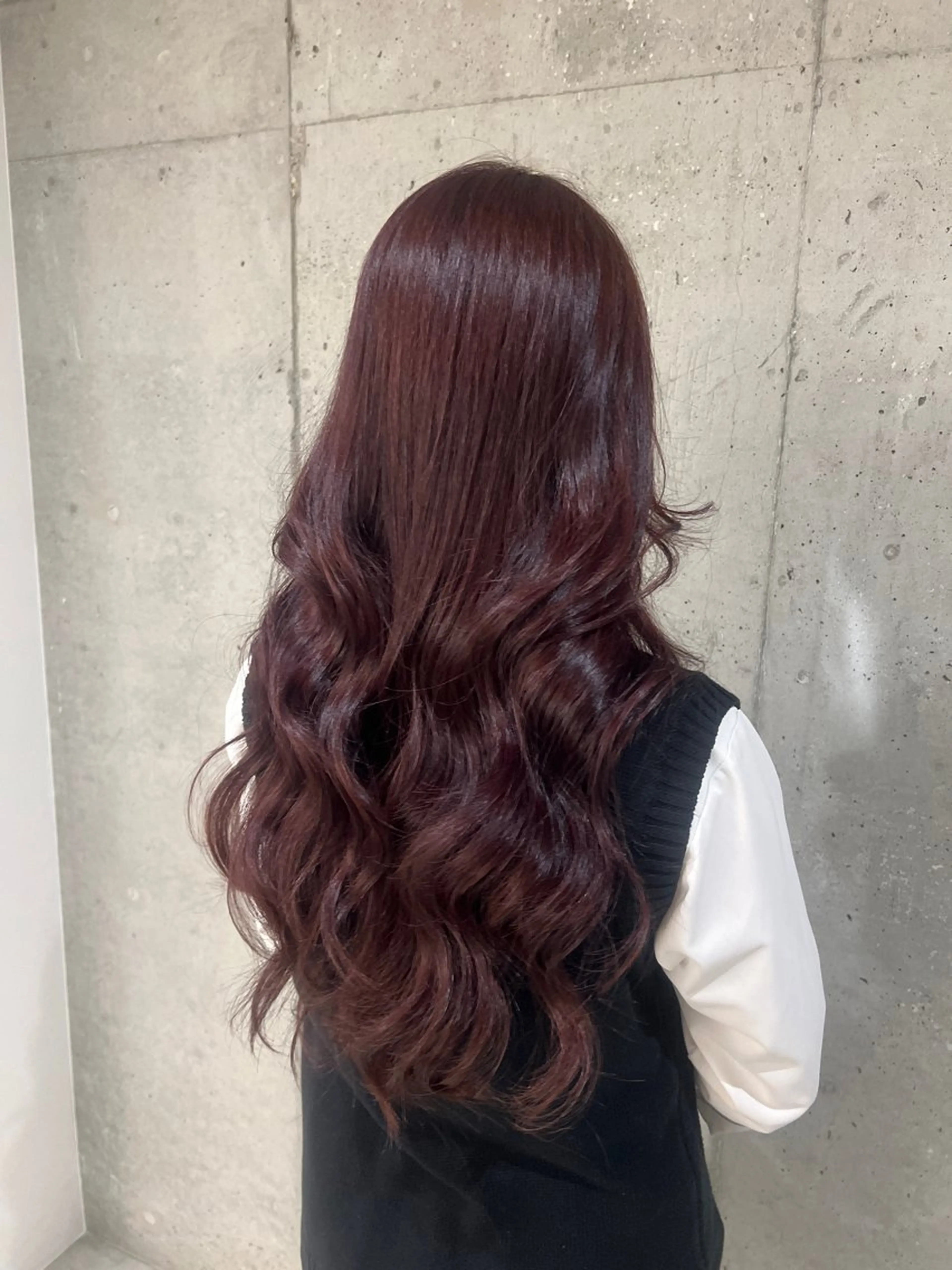 ロング カラー ブリーチ 透明感カラー ダブルカラー 似合わせカット ヘアカラー トリートメント 頓所 大昂のヘアスタイル
