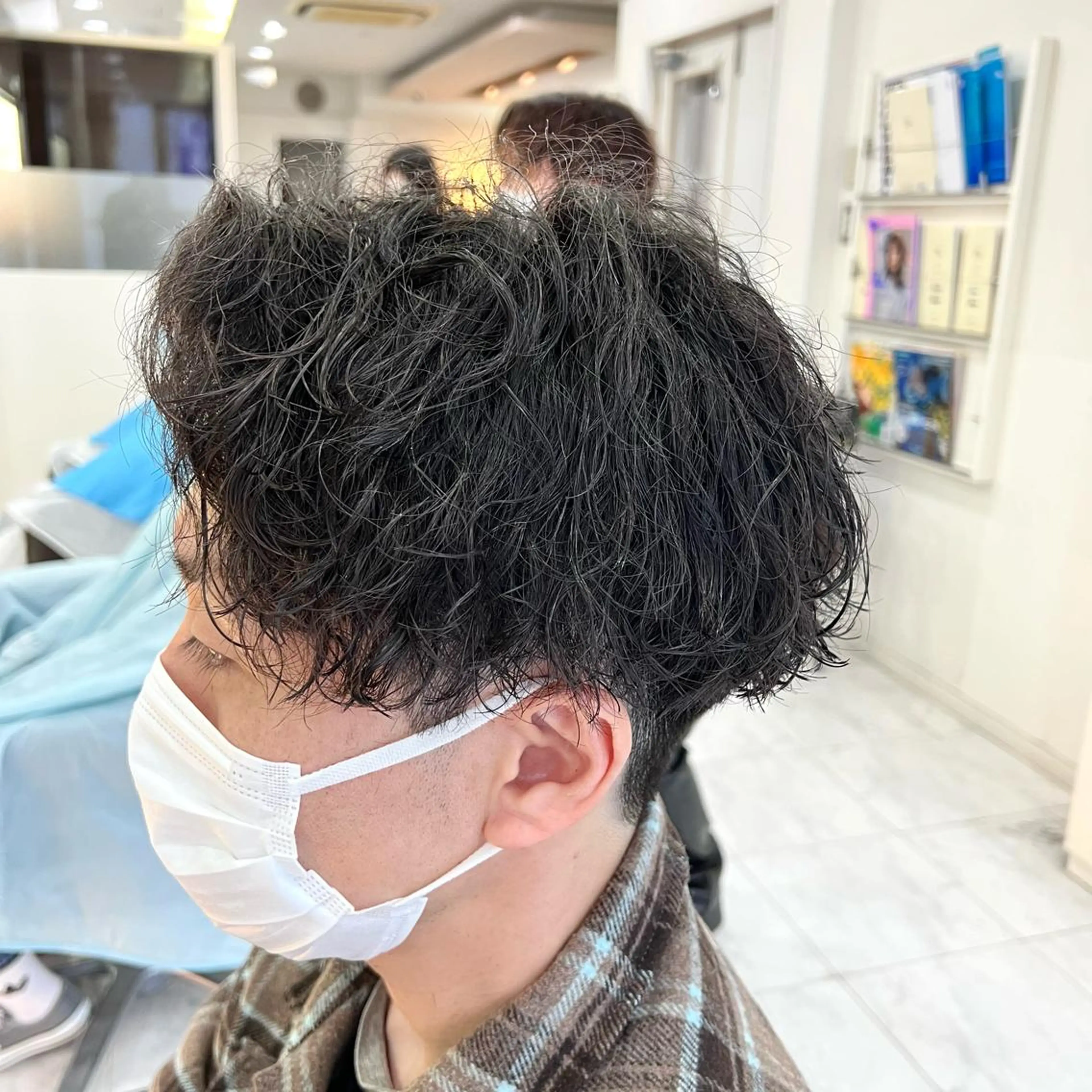 パーマ メンズ アグヘアーシータ所属・🤩メンズカット/ パーマ山本🤩のヘアスタイル