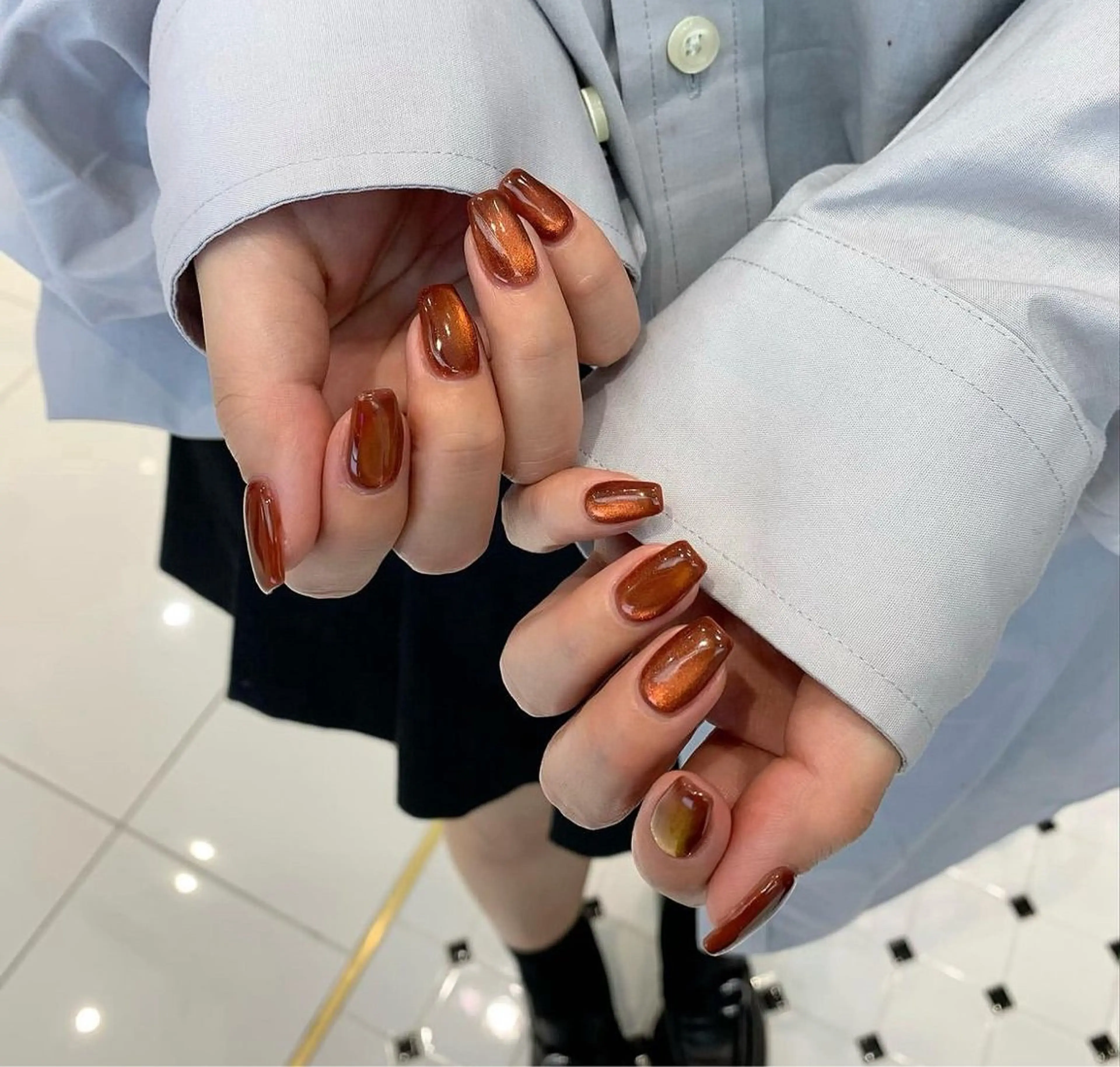 ネイル 持ち込み ニュアンスネイル ハンドネイル ハンドケア Charme. NOBUKOのネイルデザイン