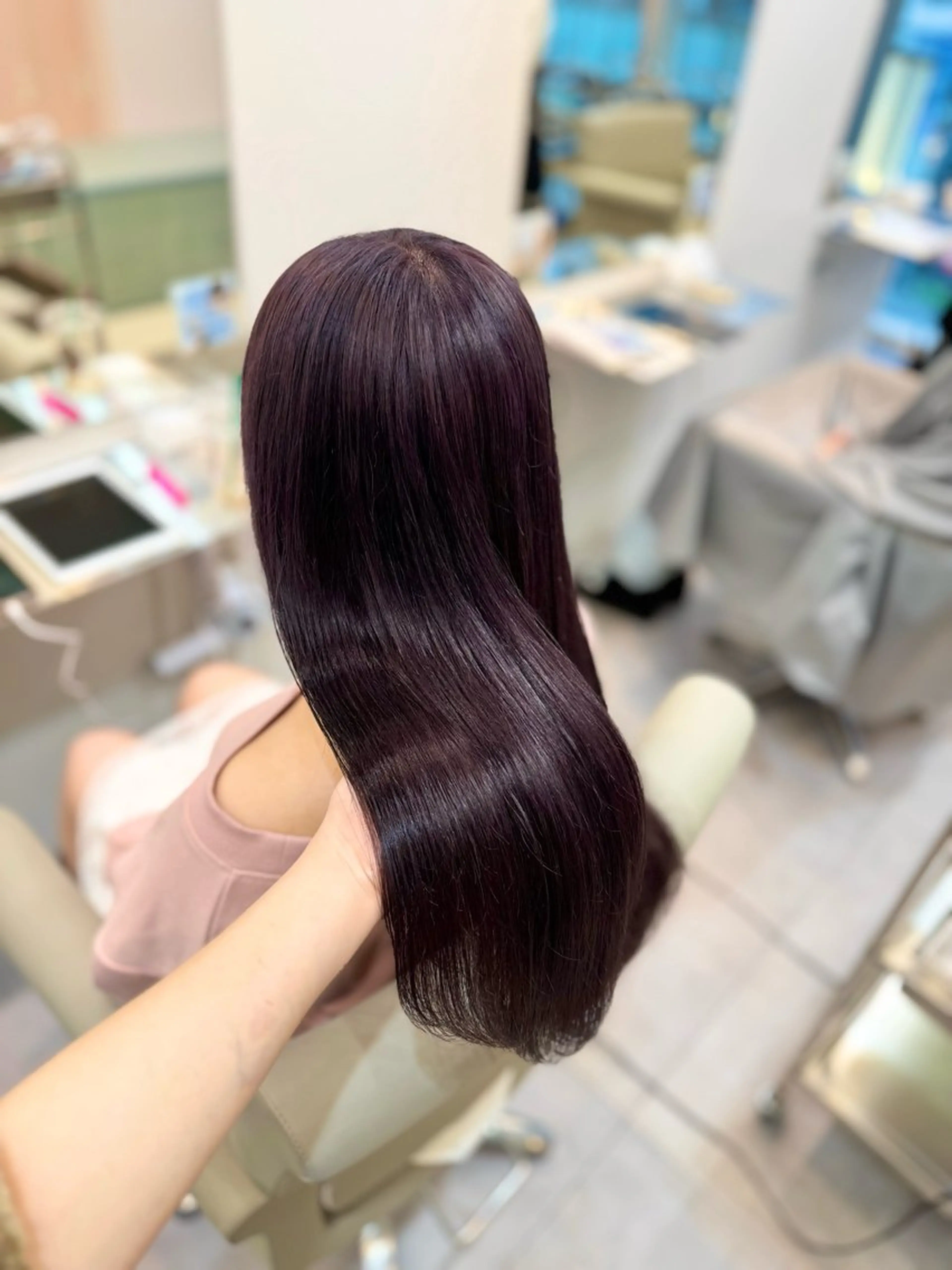 ロング カラー amane໒꒱·うる 艶トレンドガーリーのヘアスタイル