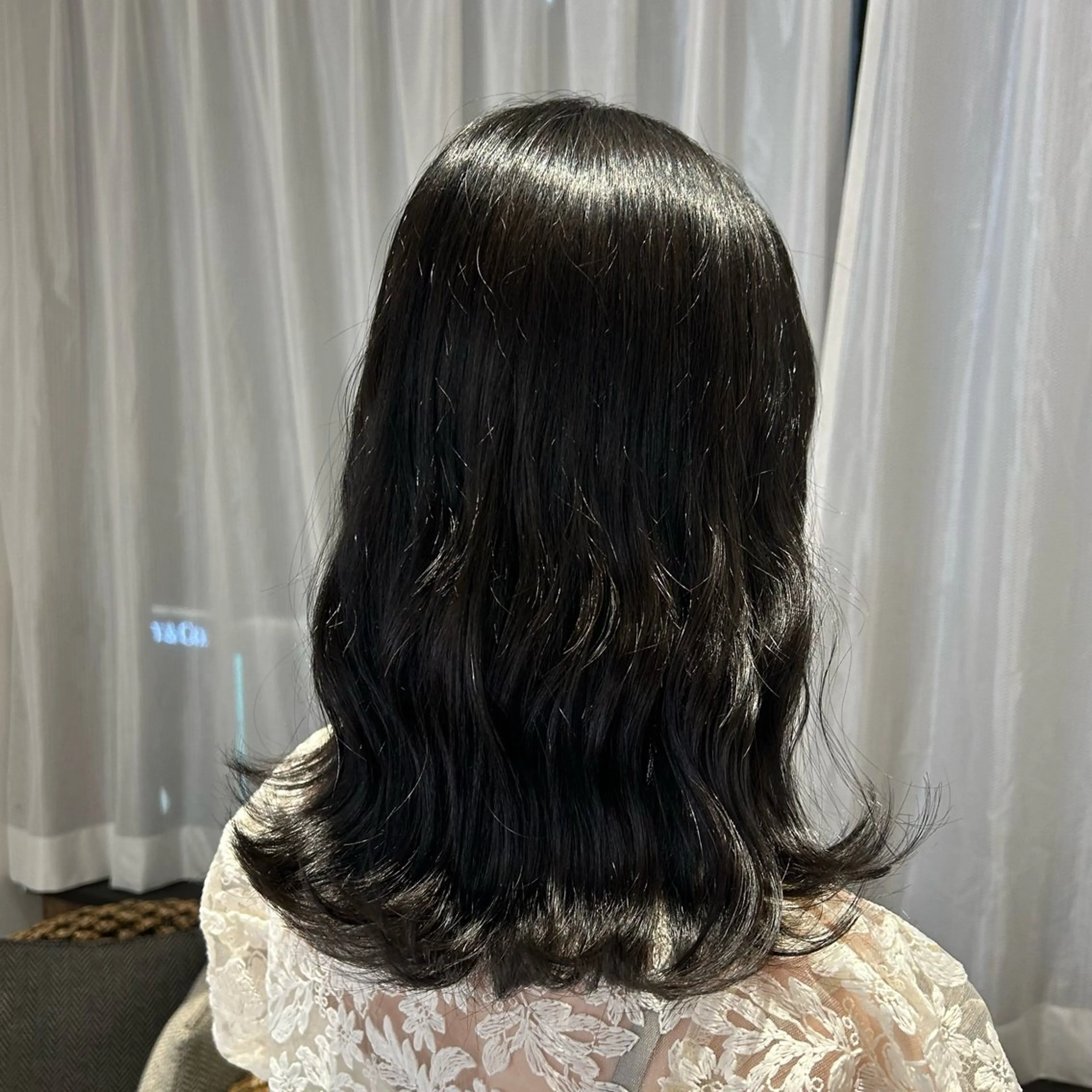 ミディアム カラー あやこ🌷 /新宿美容室のヘアスタイル