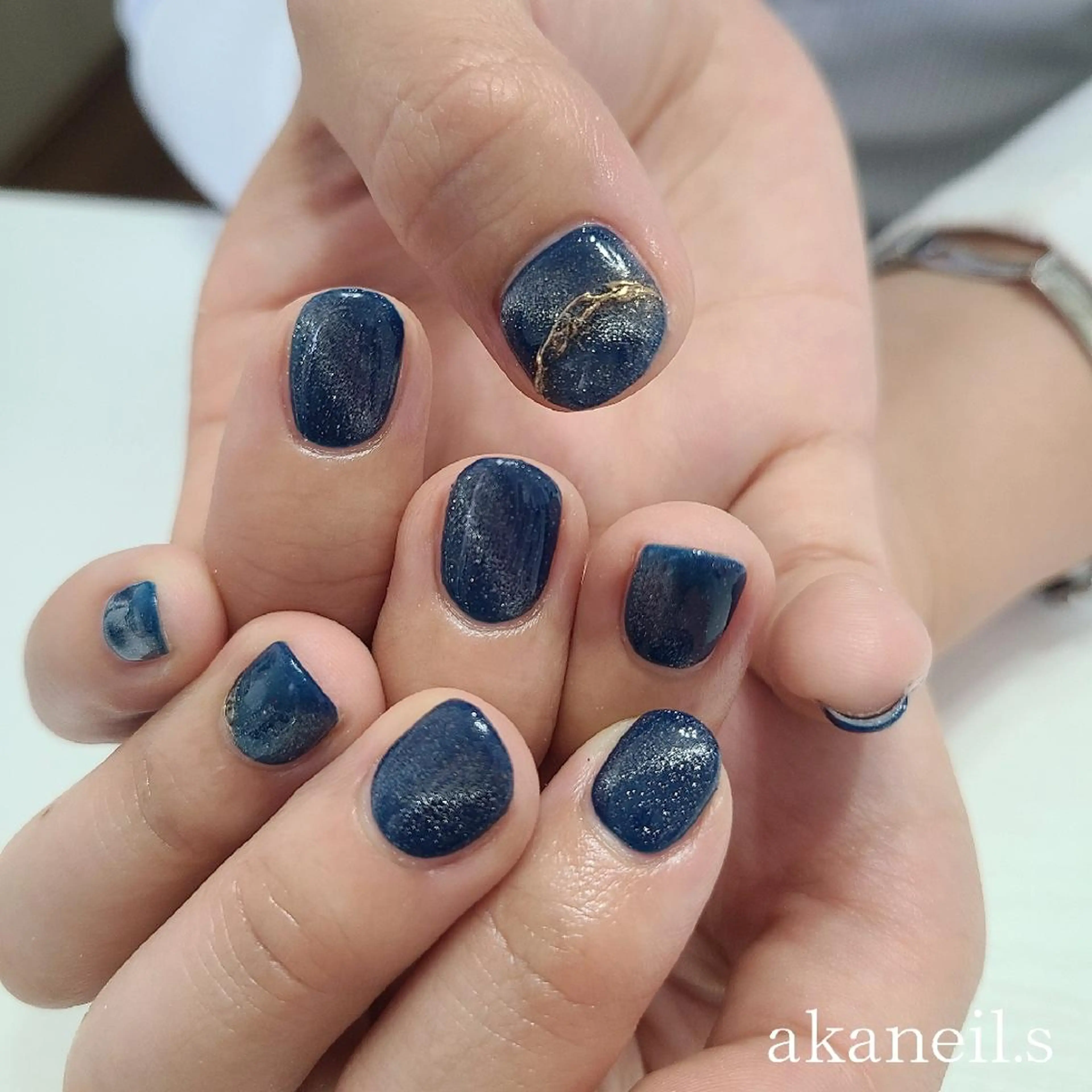 ネイル マグネットネイル 【akaneils】 アカネのネイルデザイン