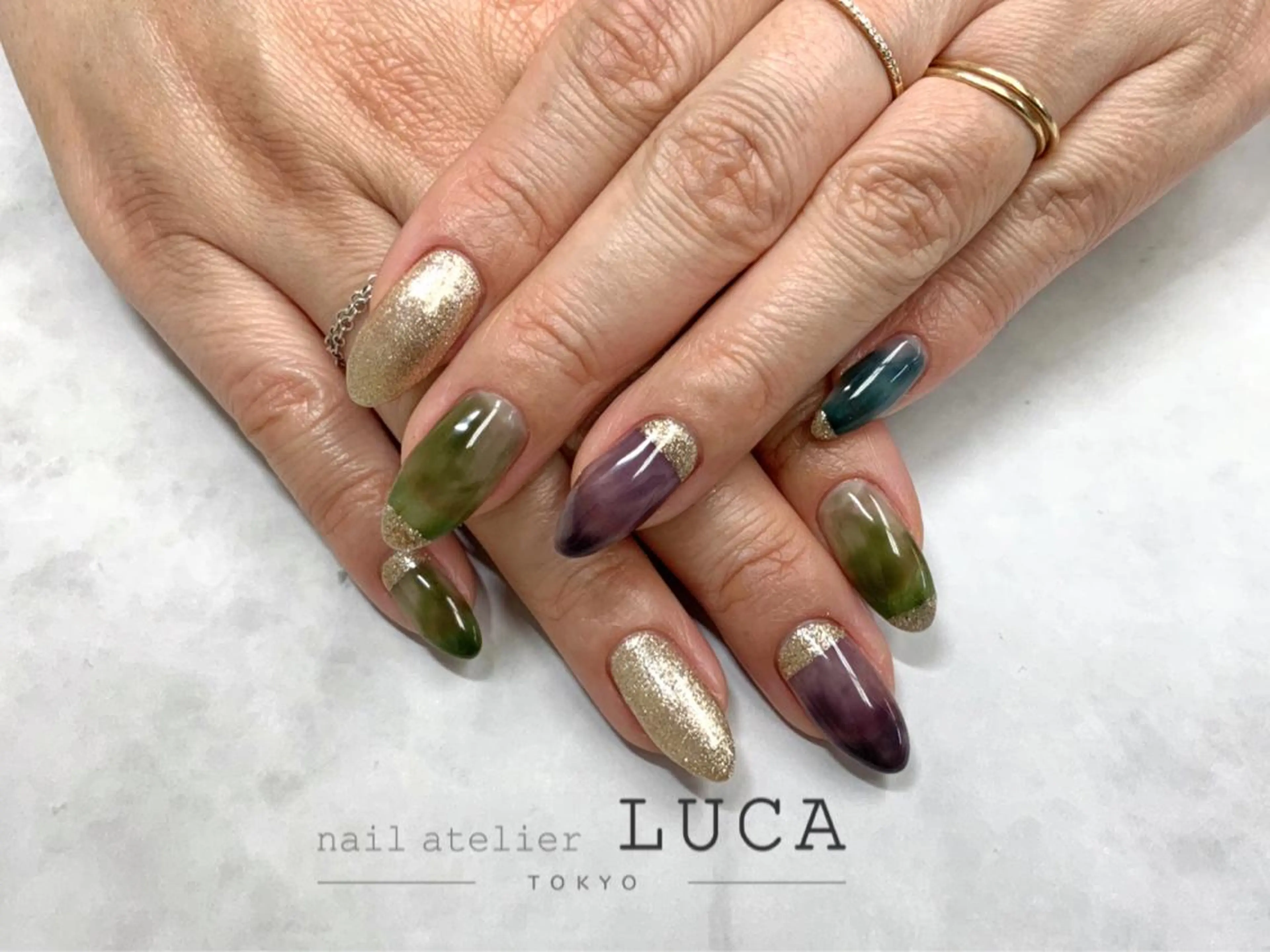 ネイル ネイルアトリエルカ スタッフのネイルデザイン