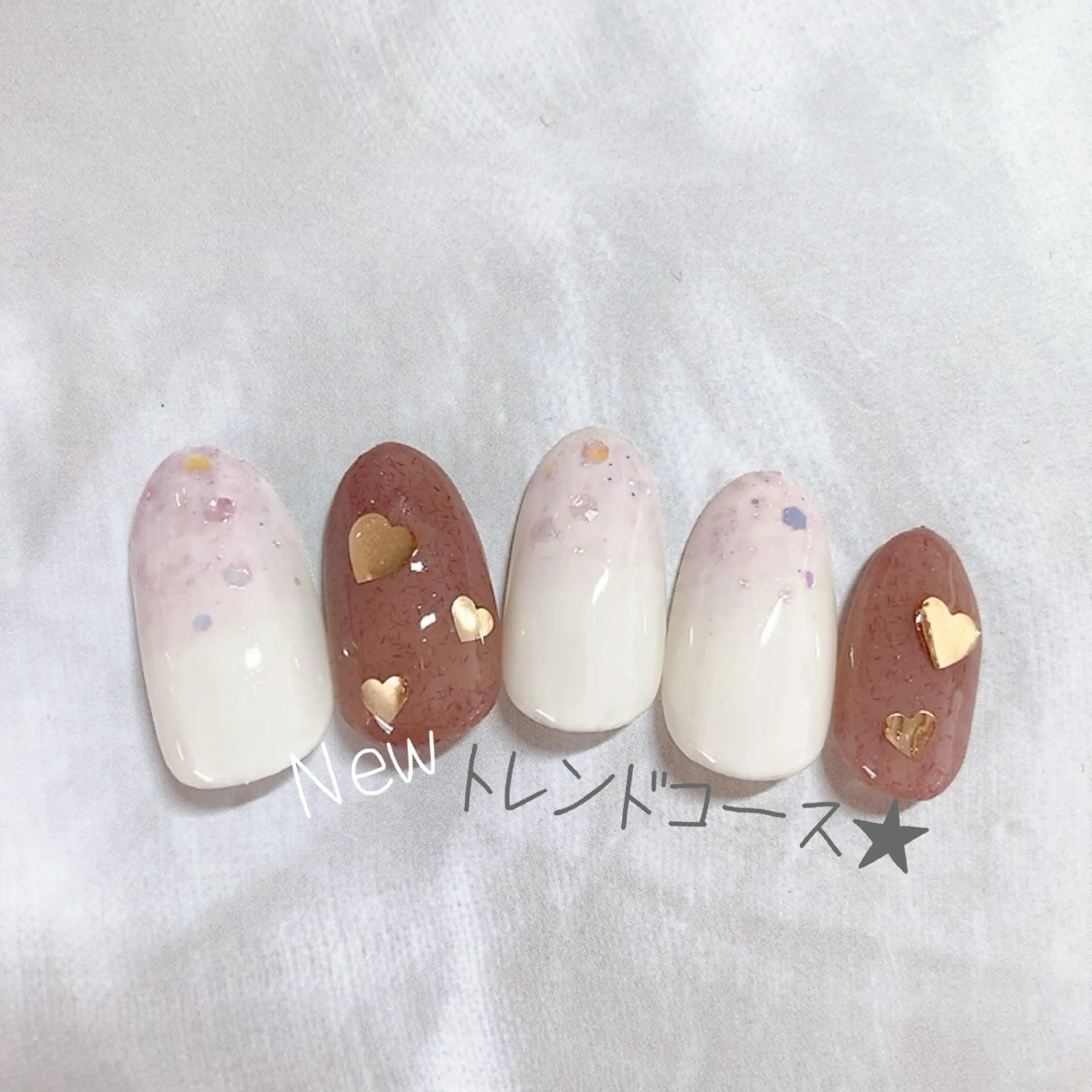 ネイル ハンドネイル tRING* しいの木台のネイルデザイン