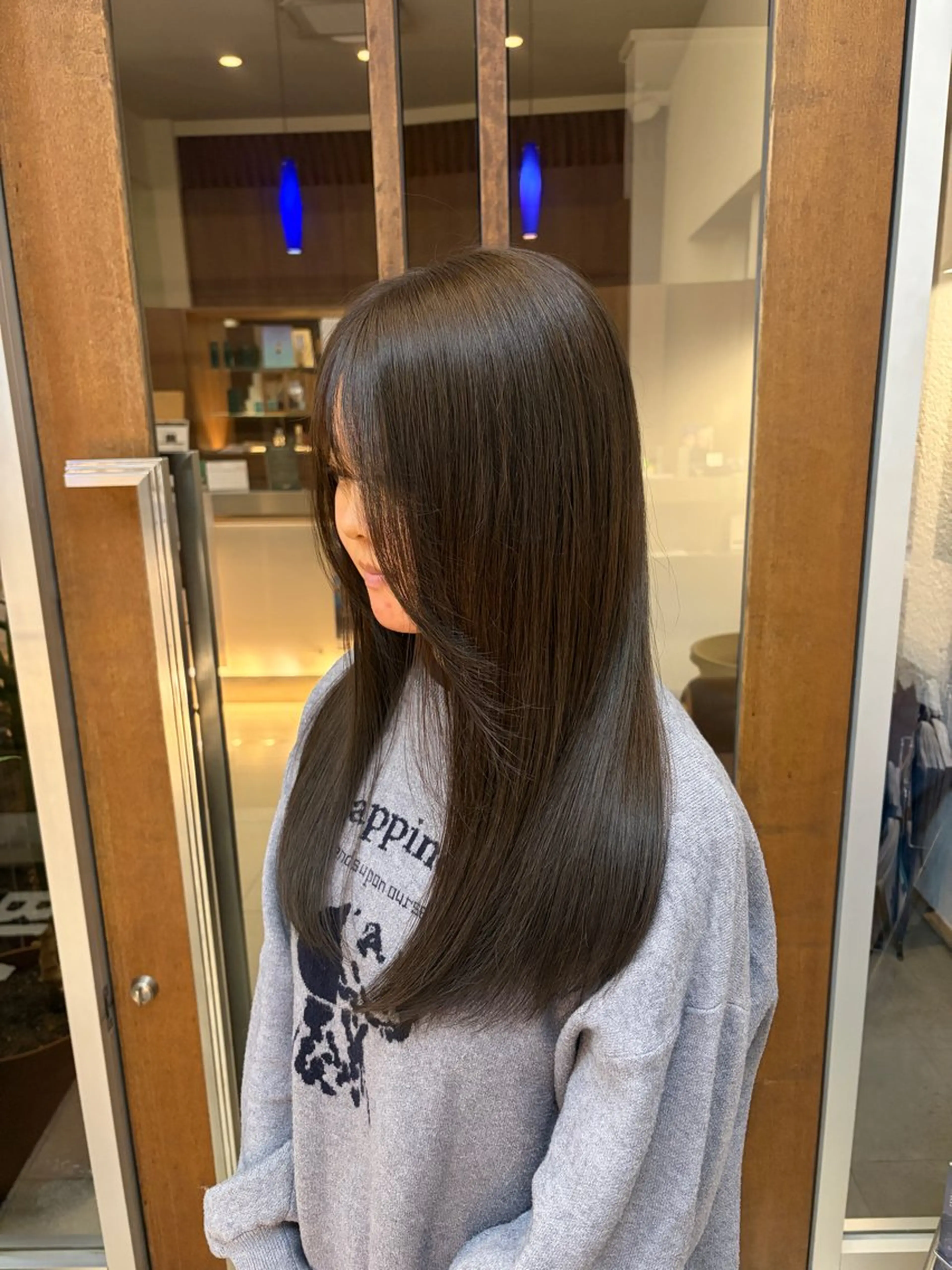 ロング カラー パーマ／ブリーチ🐏 モデル募集中 ナナホのヘアスタイル