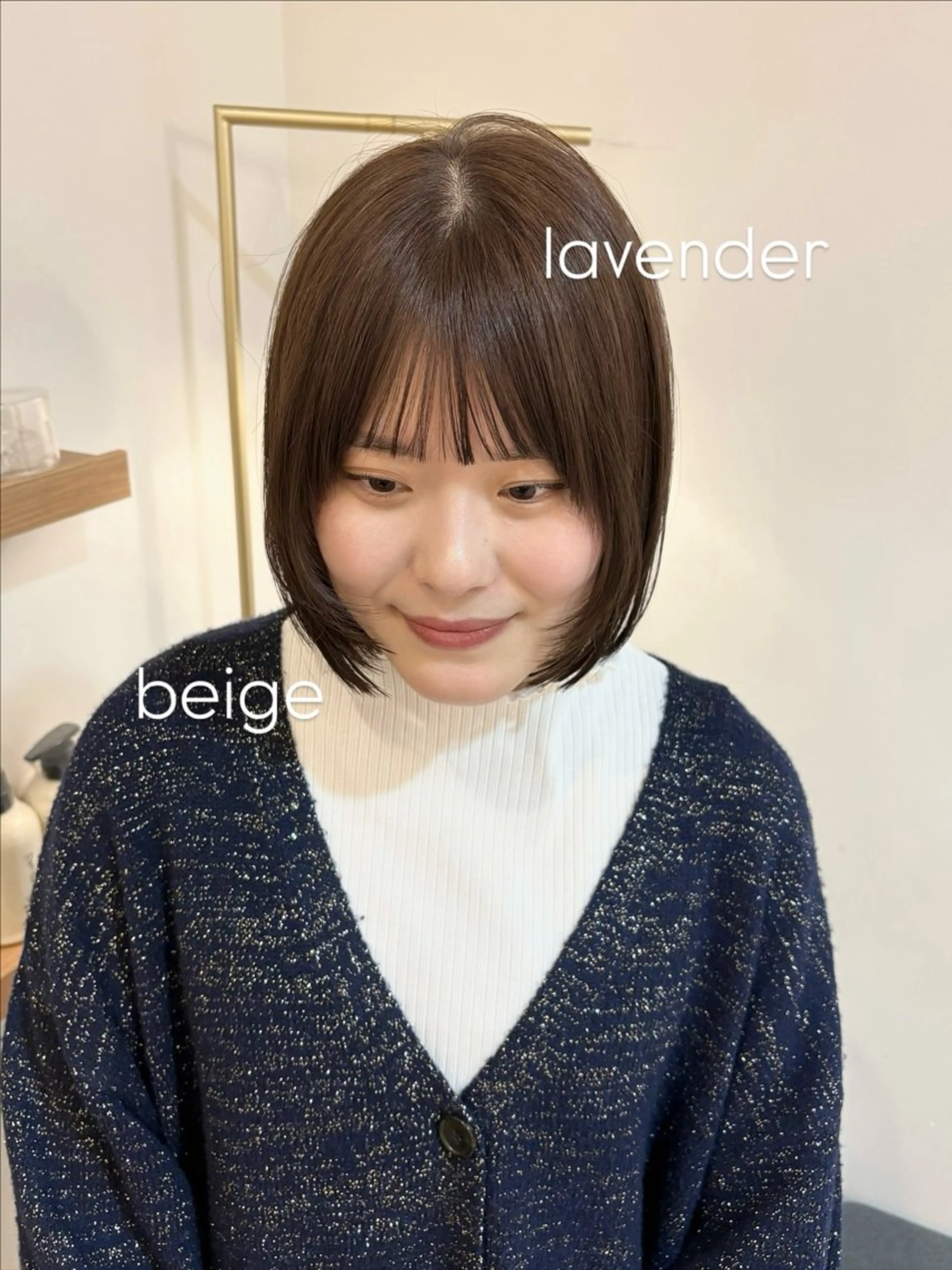 ショート カット ヘアカラー トリートメント 似合わせ/透明感 /レイヤー/りほ🤍のヘアスタイル