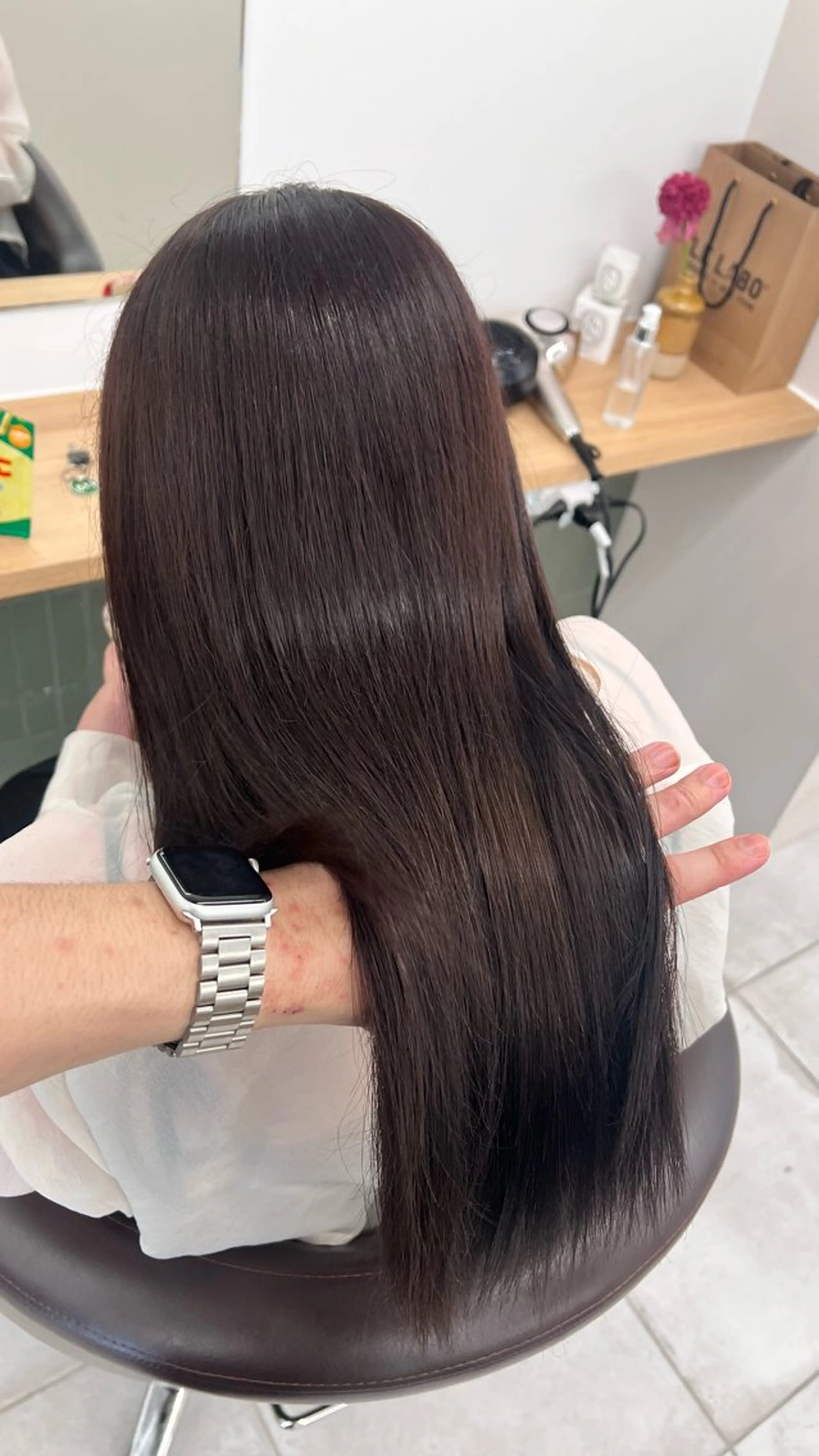 ロング カラー カット ヘアカラー トリートメント 透明感/艶カラー 🌿KANTA🌿のヘアスタイル