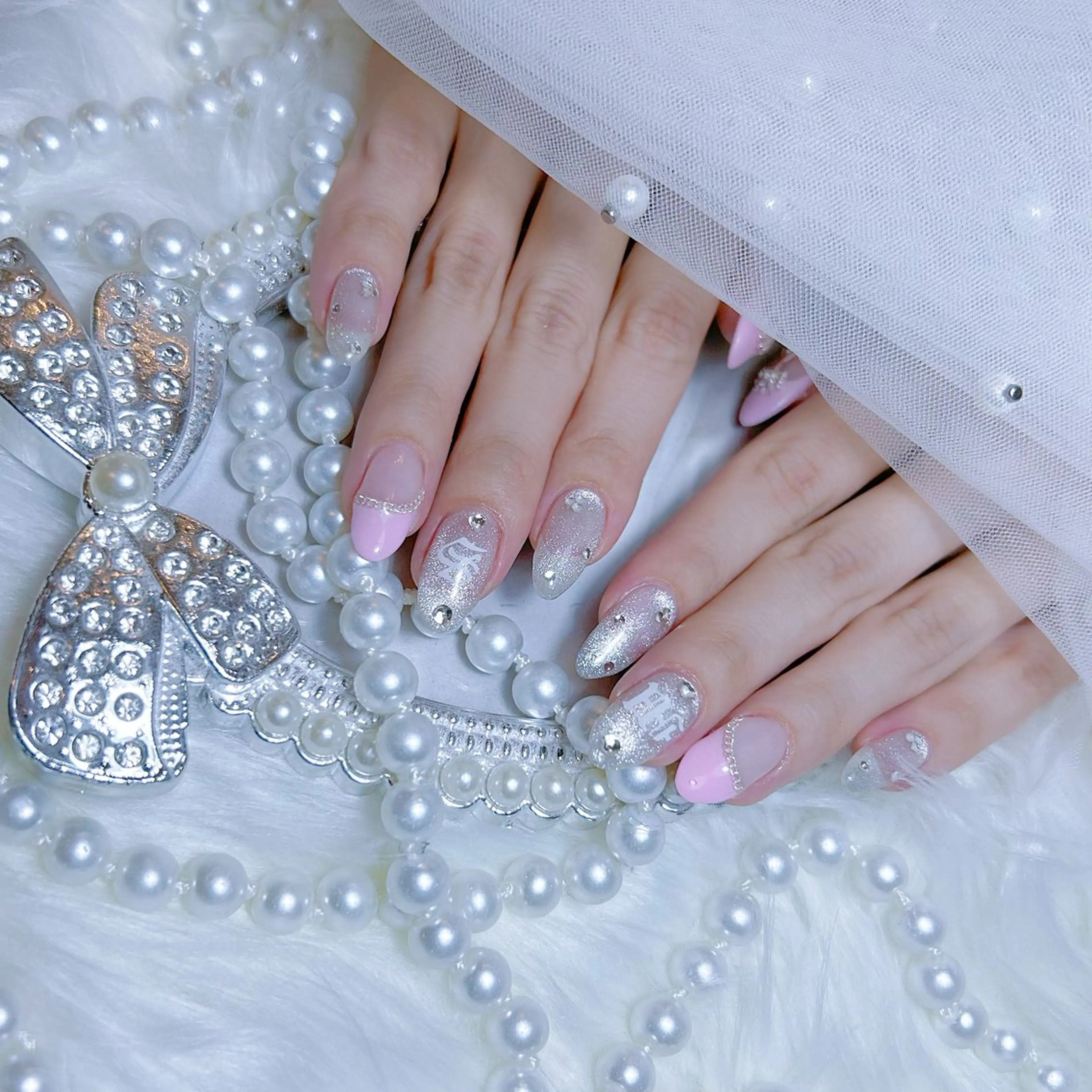 ネイル ハンドネイル Yudia🩵 Yuiのネイルデザイン