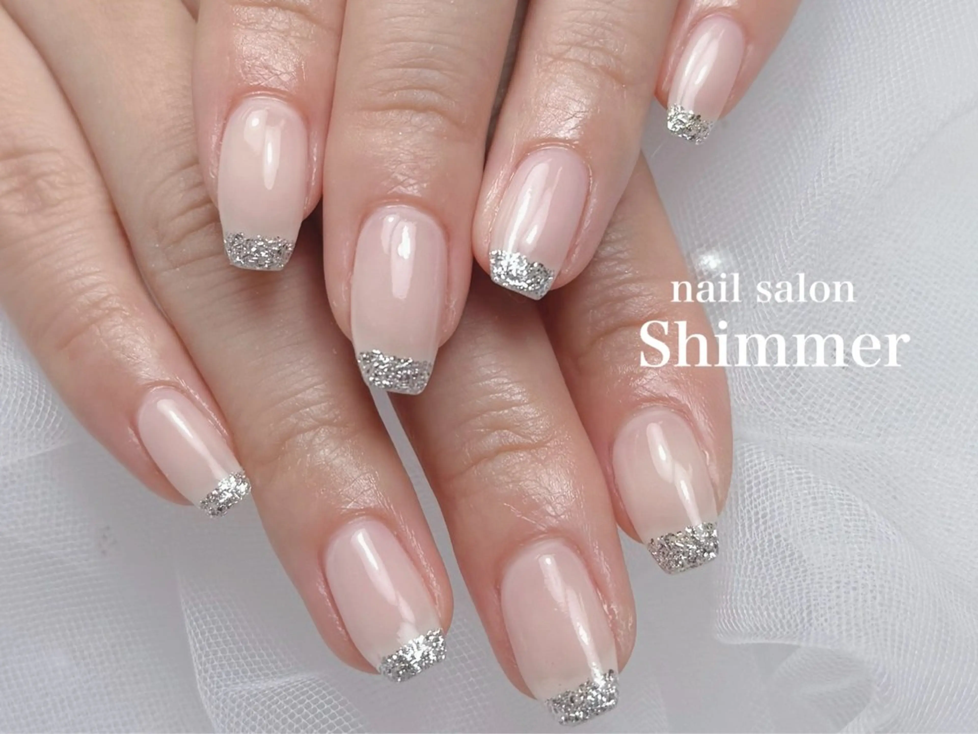 ネイル ハンドネイル Shimmer Risaのネイルデザイン