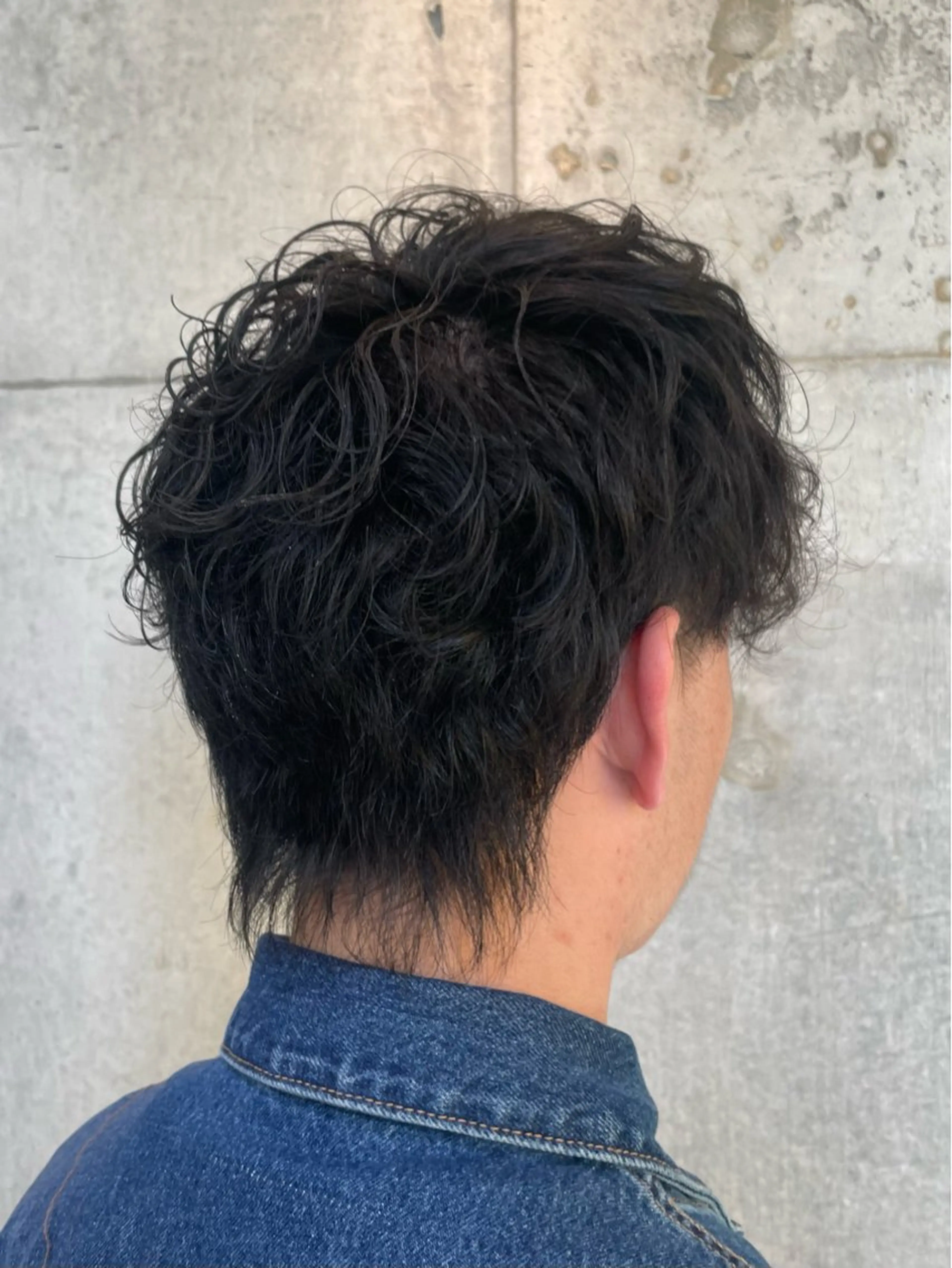 🌀【人気×人気の組み合わせ✨️】メンズカット+パーマ＆ダウンパーマの写真