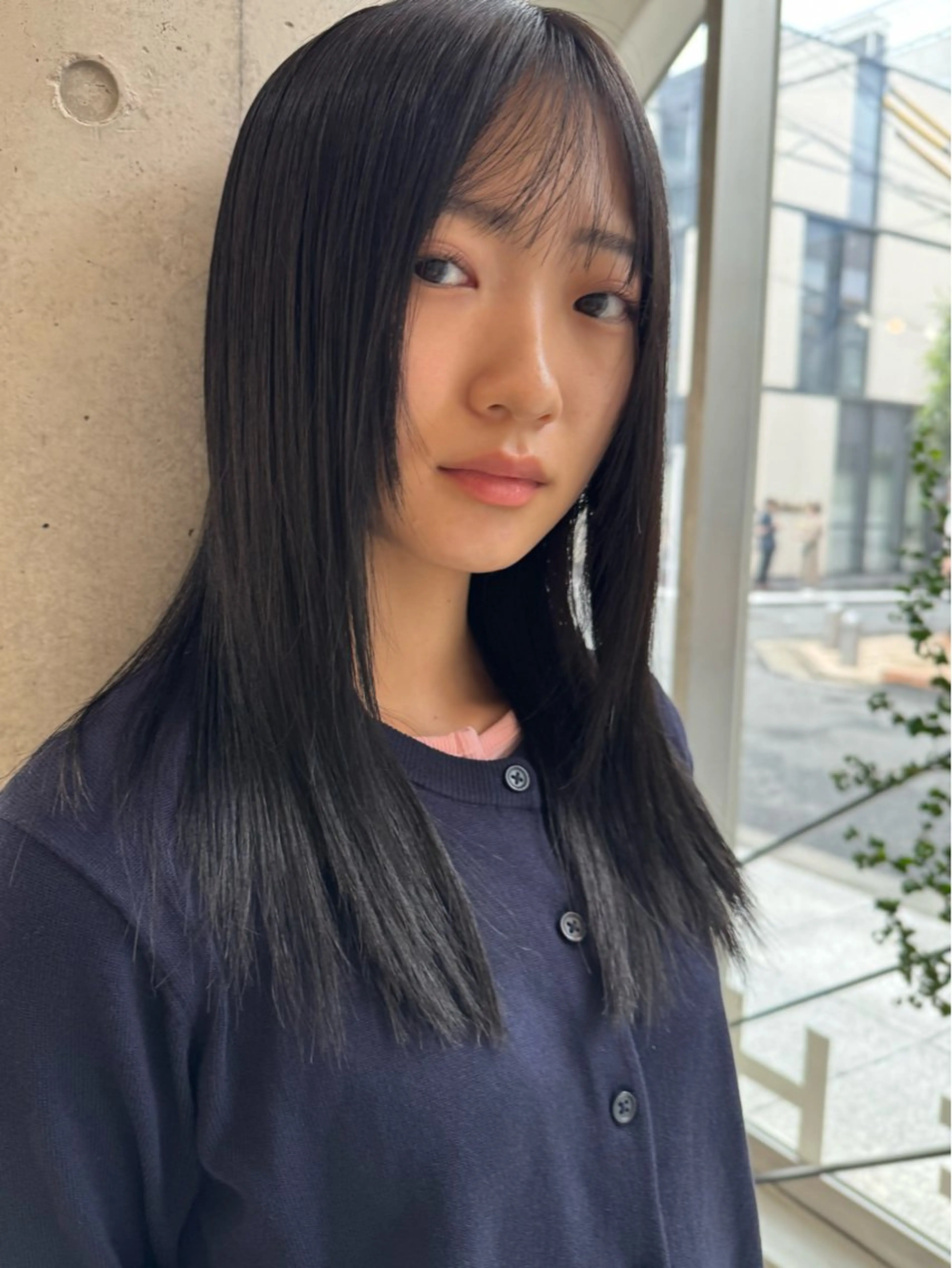 ロング ヘアカラー ｔa k k e ｙｕのヘアスタイル