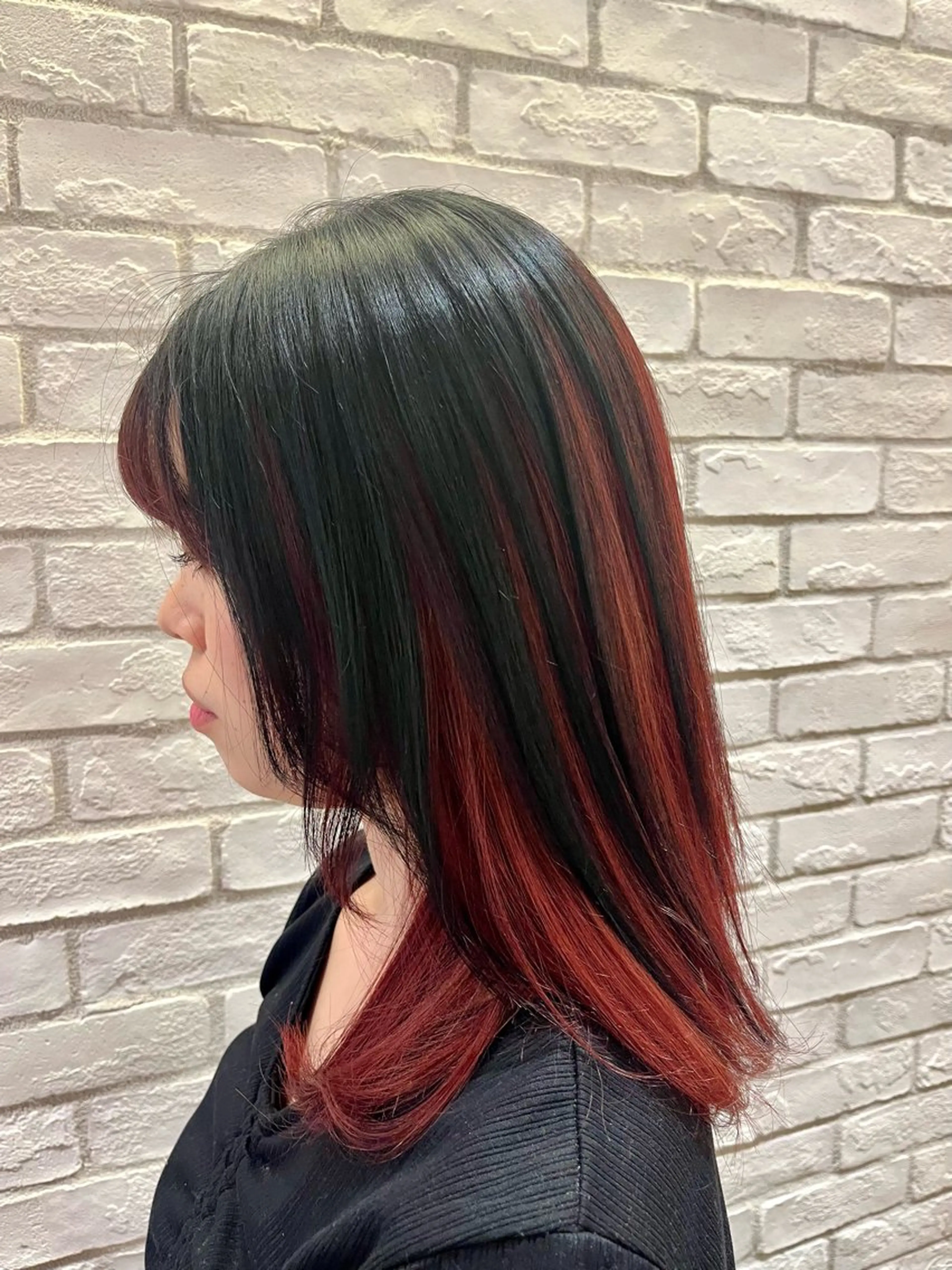カラー preak 🖤mizuki🖤のヘアスタイル