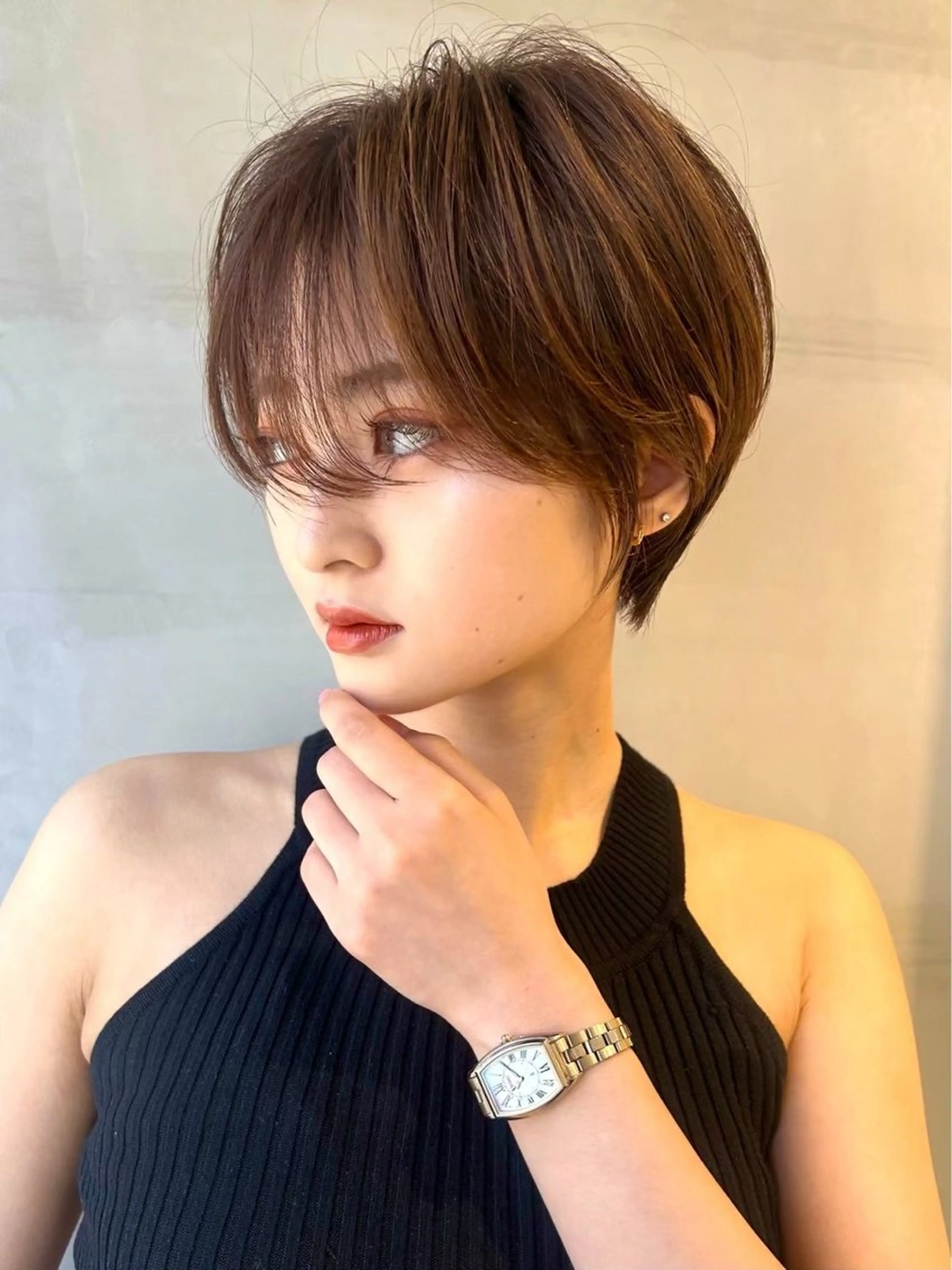 ショート ショートヘア Lond mare 天神大名店所属・時短×ショートボブ 💡ウメダナオヤ💡のヘアスタイル