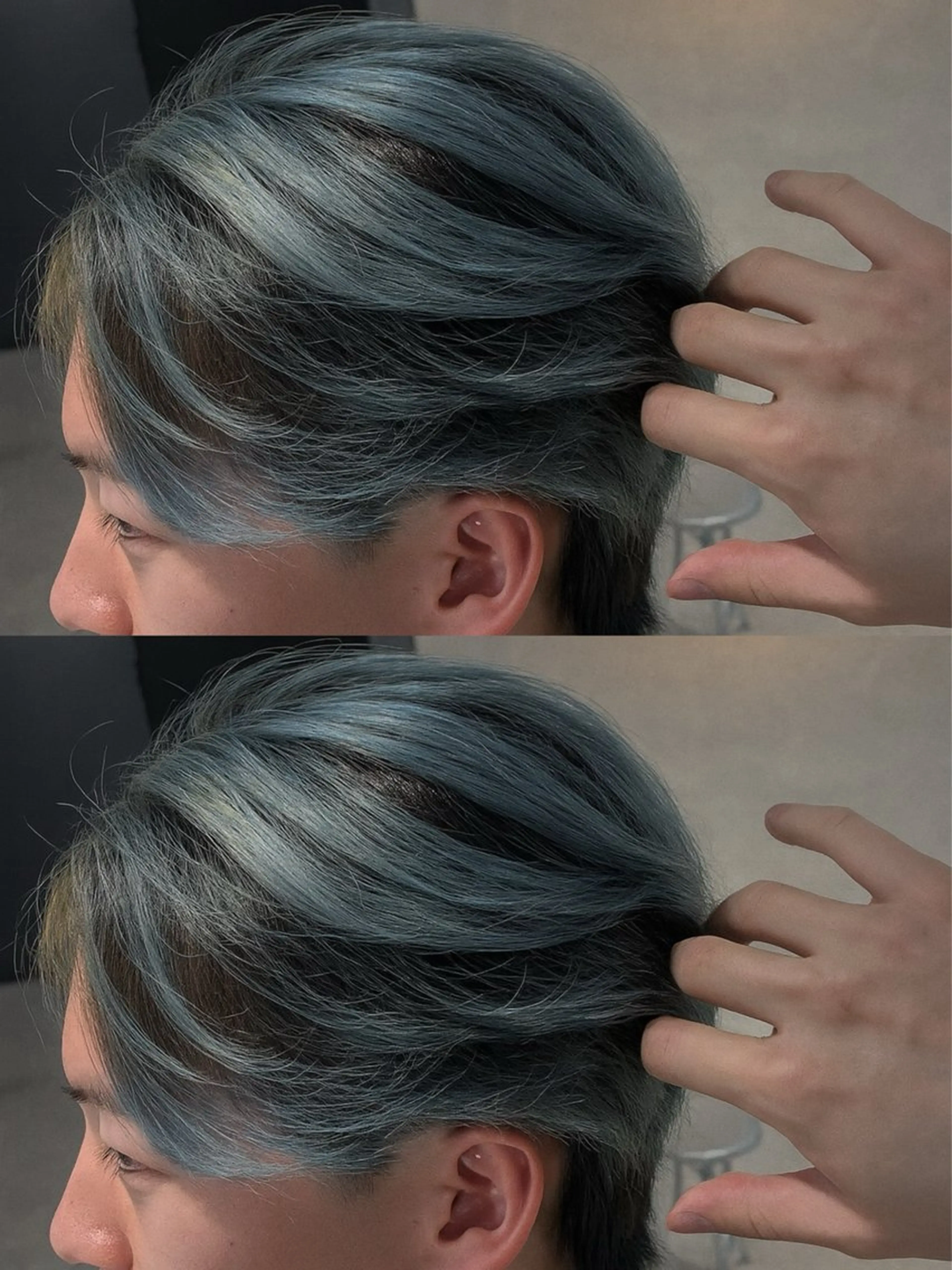 ミディアム カラー ヘアアレンジ メンズ ミディアムパーマ メンズパーマ メンズツイストパーマ 波巻きパーマ ツイストパーマ 💥メンズ特化美容師 "小林 海斗"💥のヘアスタイル