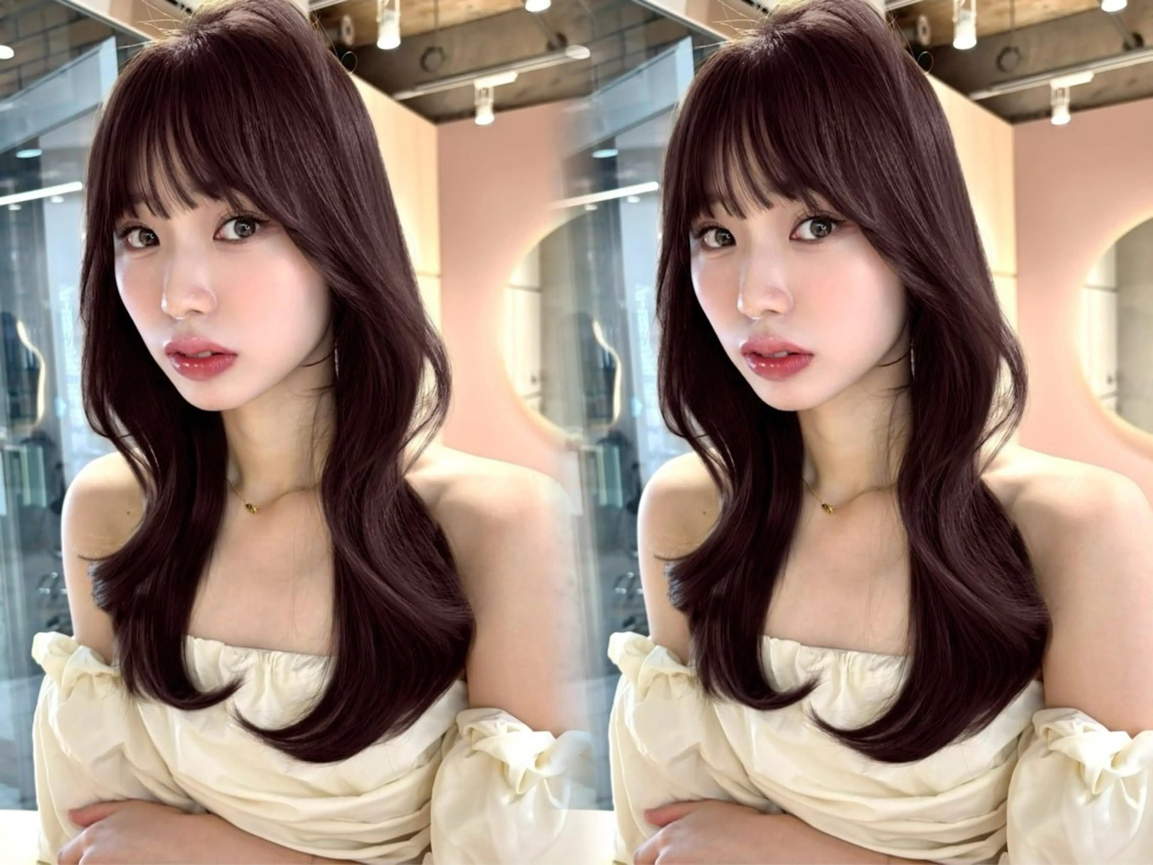 セミロング MISUZU🩷 /大宮/カットのヘアスタイル