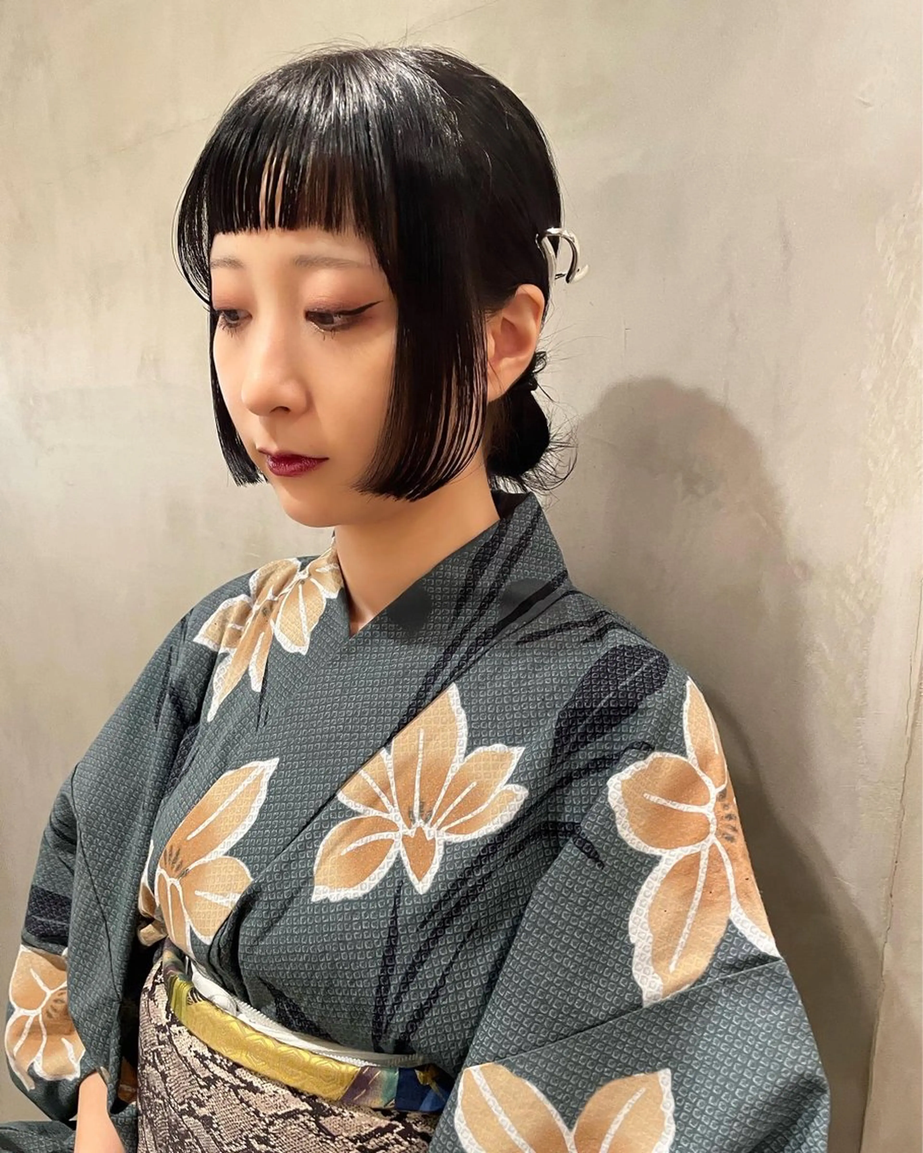 ロング ヘアアレンジ カット トリートメント 優 作のヘアスタイル