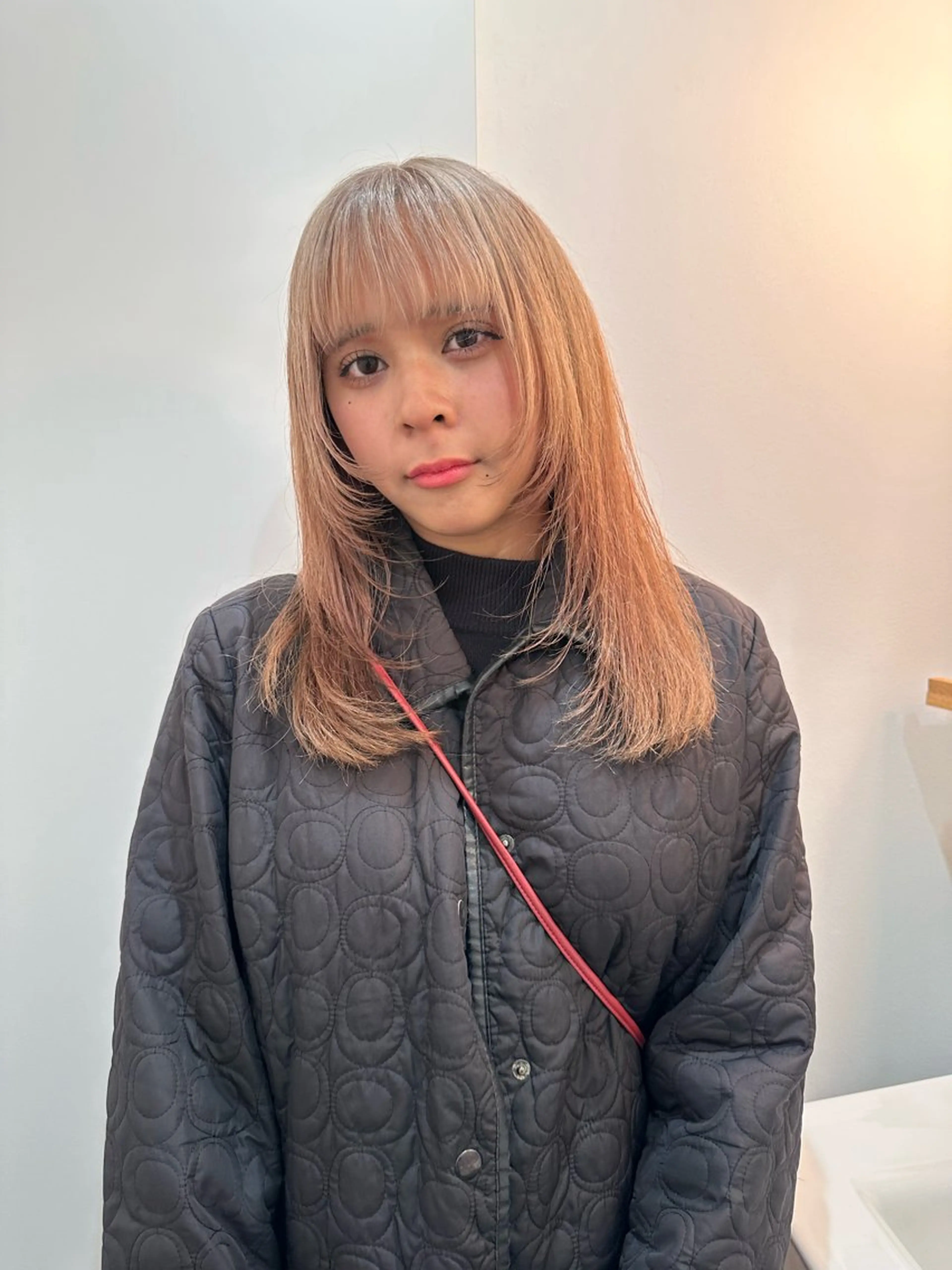 セミロング カラー amy.所属・メンズカットパーマ/ ブリーチ高柳将太のヘアスタイル