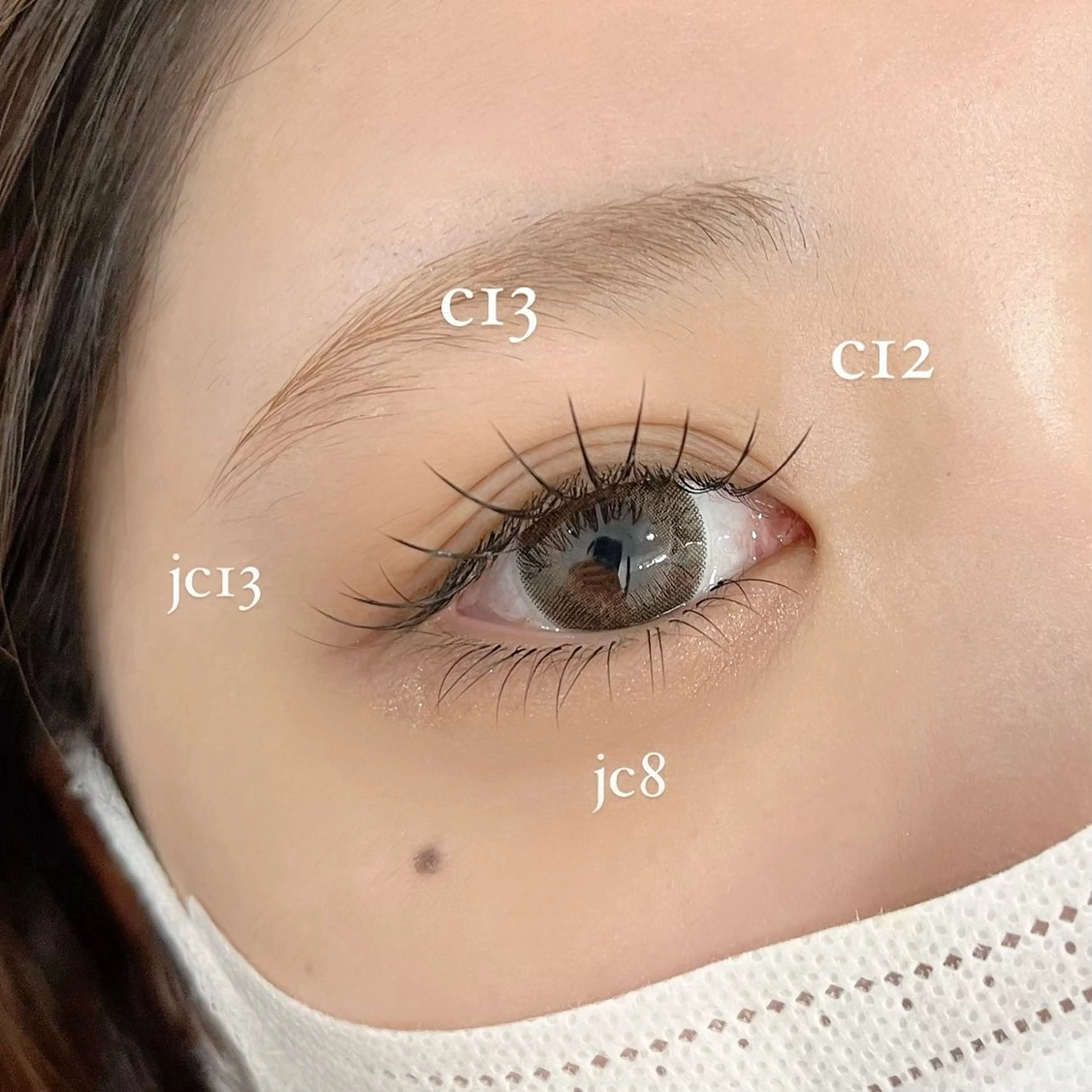 マツエク・マツパ eyelist☁️ harukaのマツエク・マツパデザイン