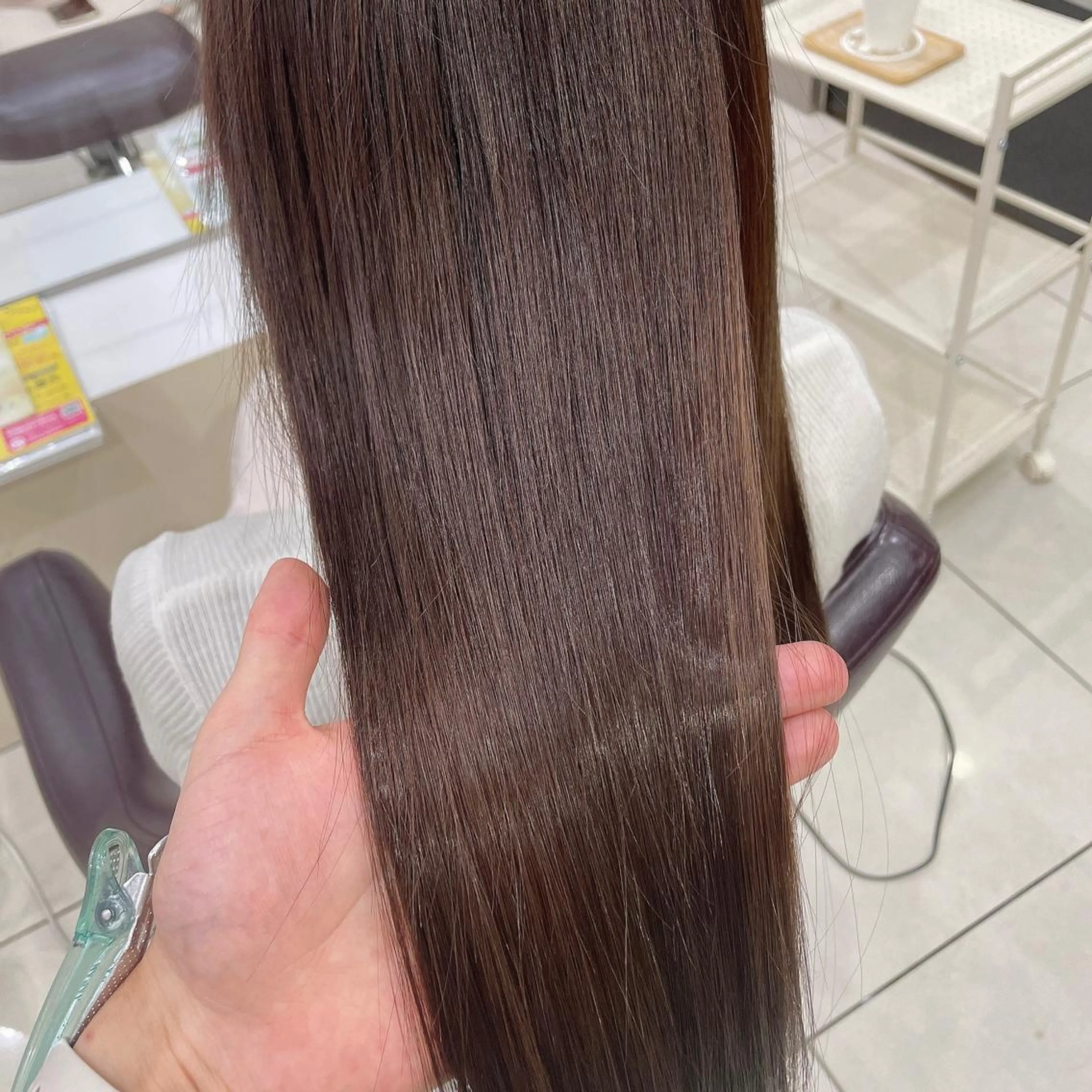 ロング カット トリートメント 【髪質改善カラー】 うるはのヘアスタイル