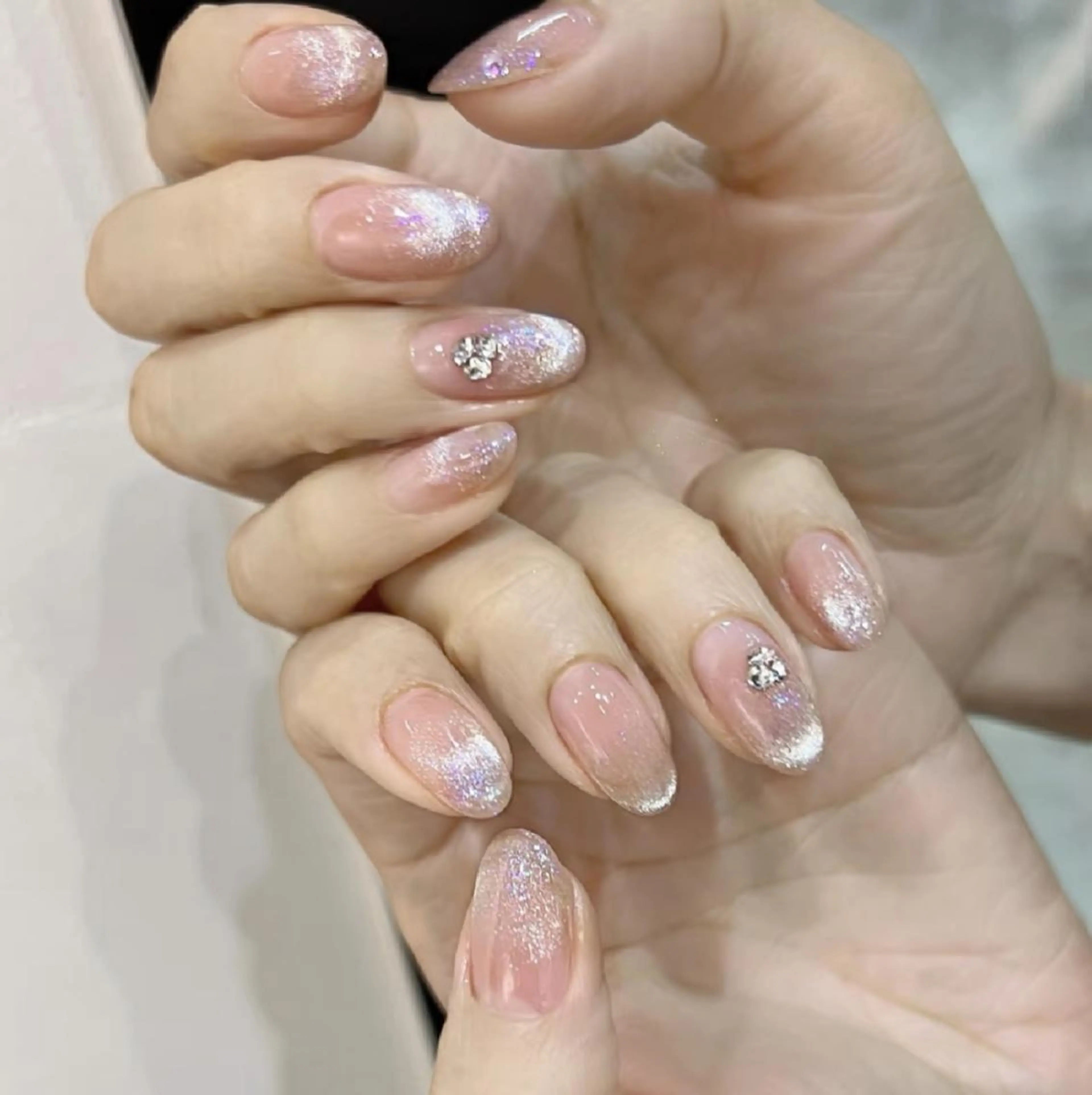 ネイル ハンドネイル By moonネイル 🌷ワンホン/韓国風のネイルデザイン