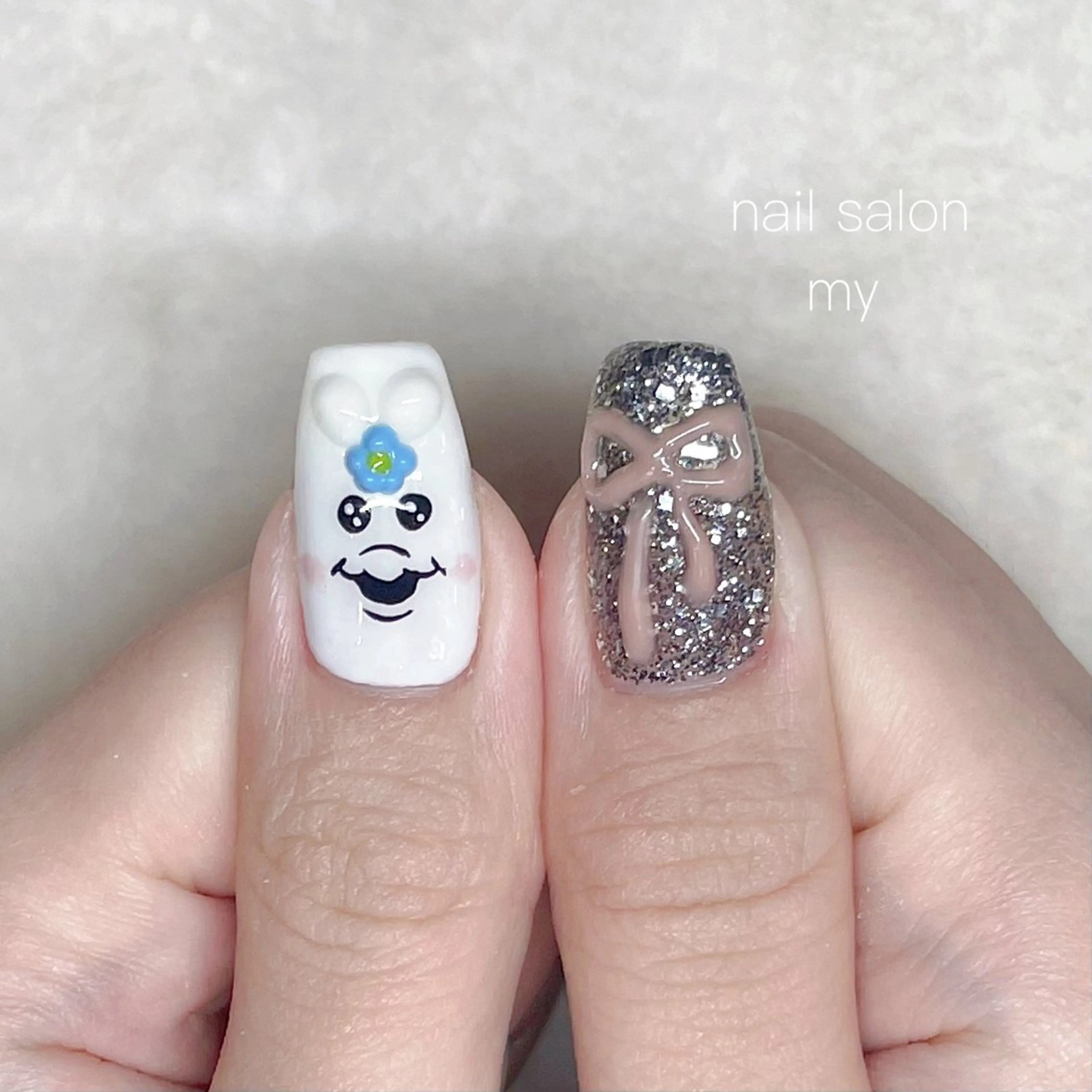 ネイル 韓国ネイル ニュアンスネイル ワンホンネイル ハンドネイル Nail salon MY所属・NailSalon MYのネイルデザイン