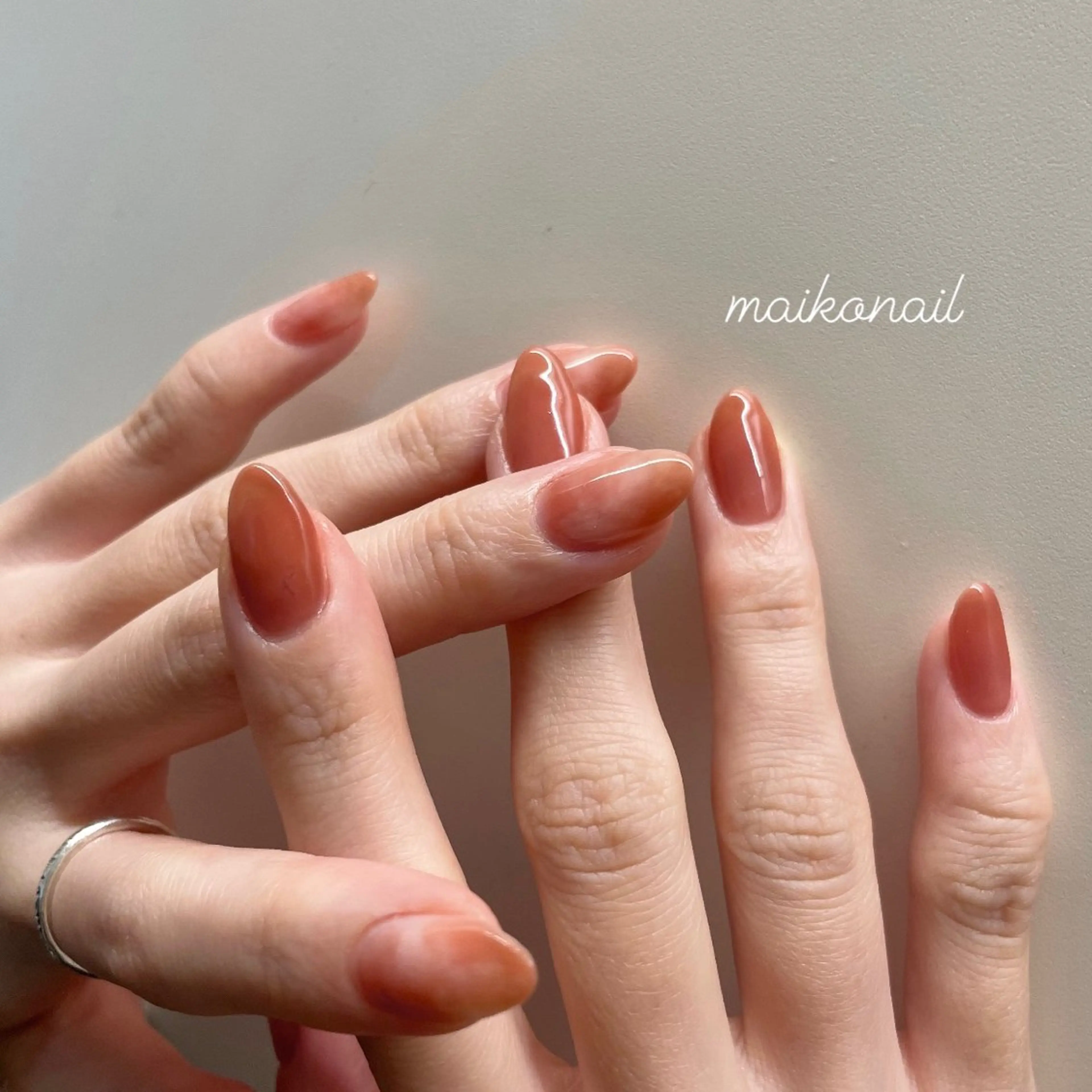 ネイル ハンドネイル 【淡色color/ nail】maikoのネイルデザイン