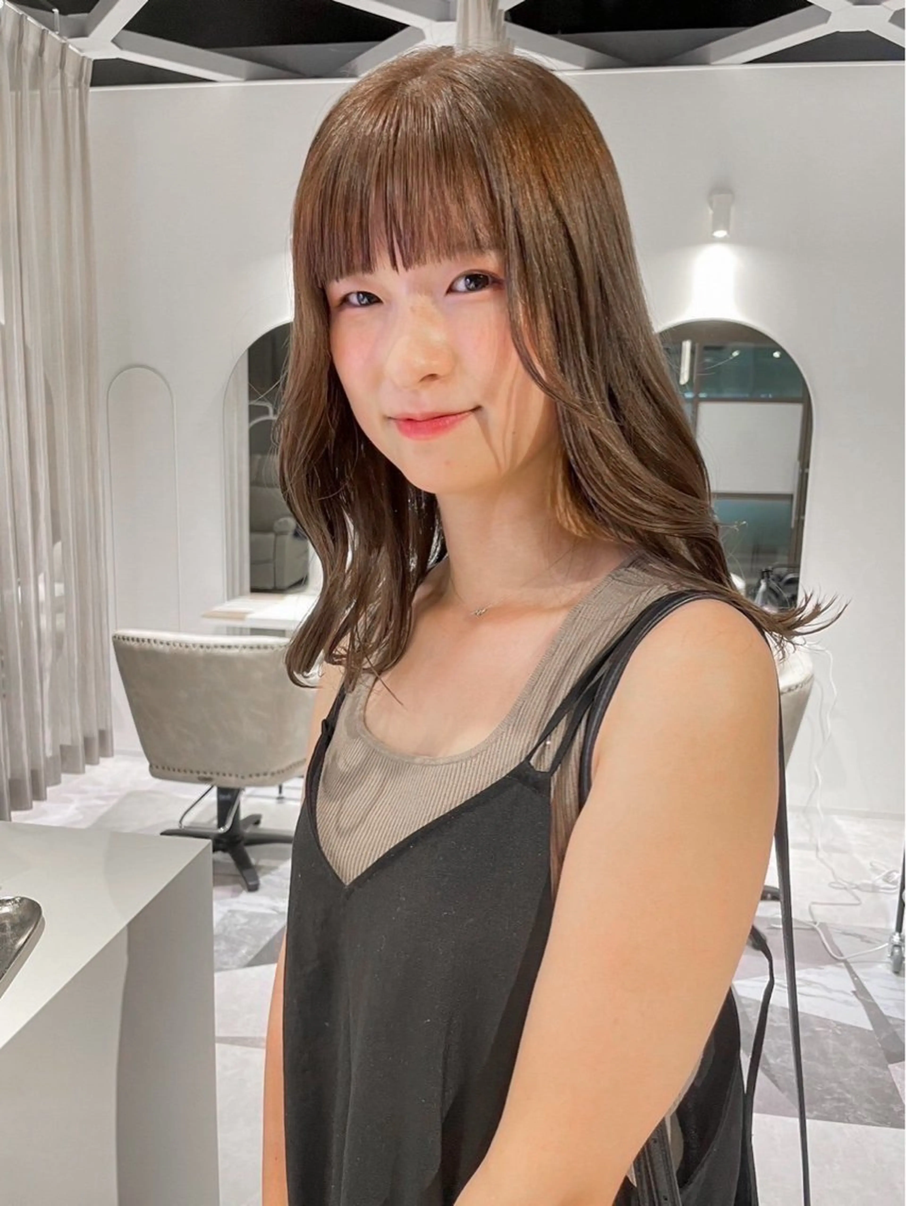 セミロング BALANCE.／ 樋口智士のヘアスタイル