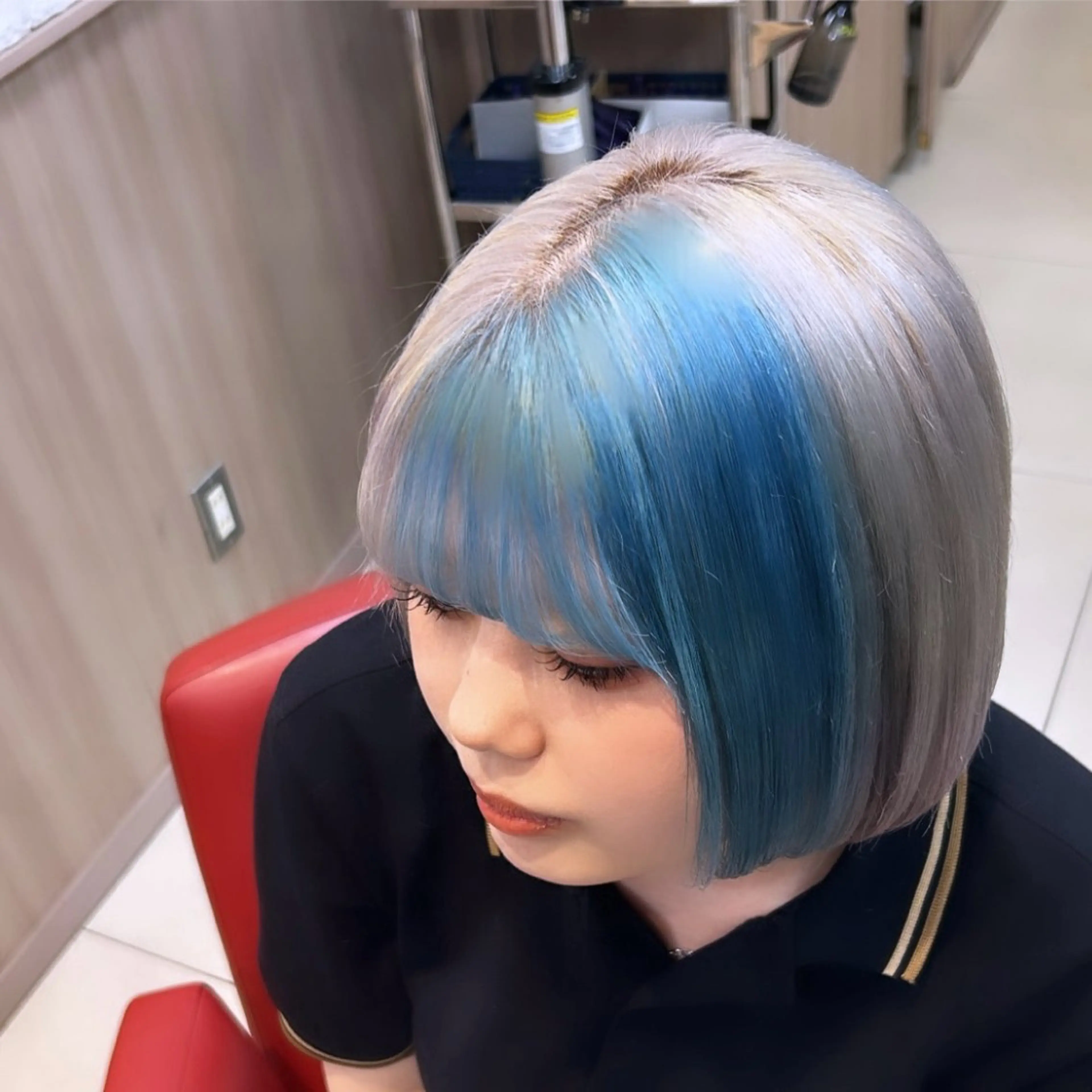 カラー 田村 柊真のヘアスタイル