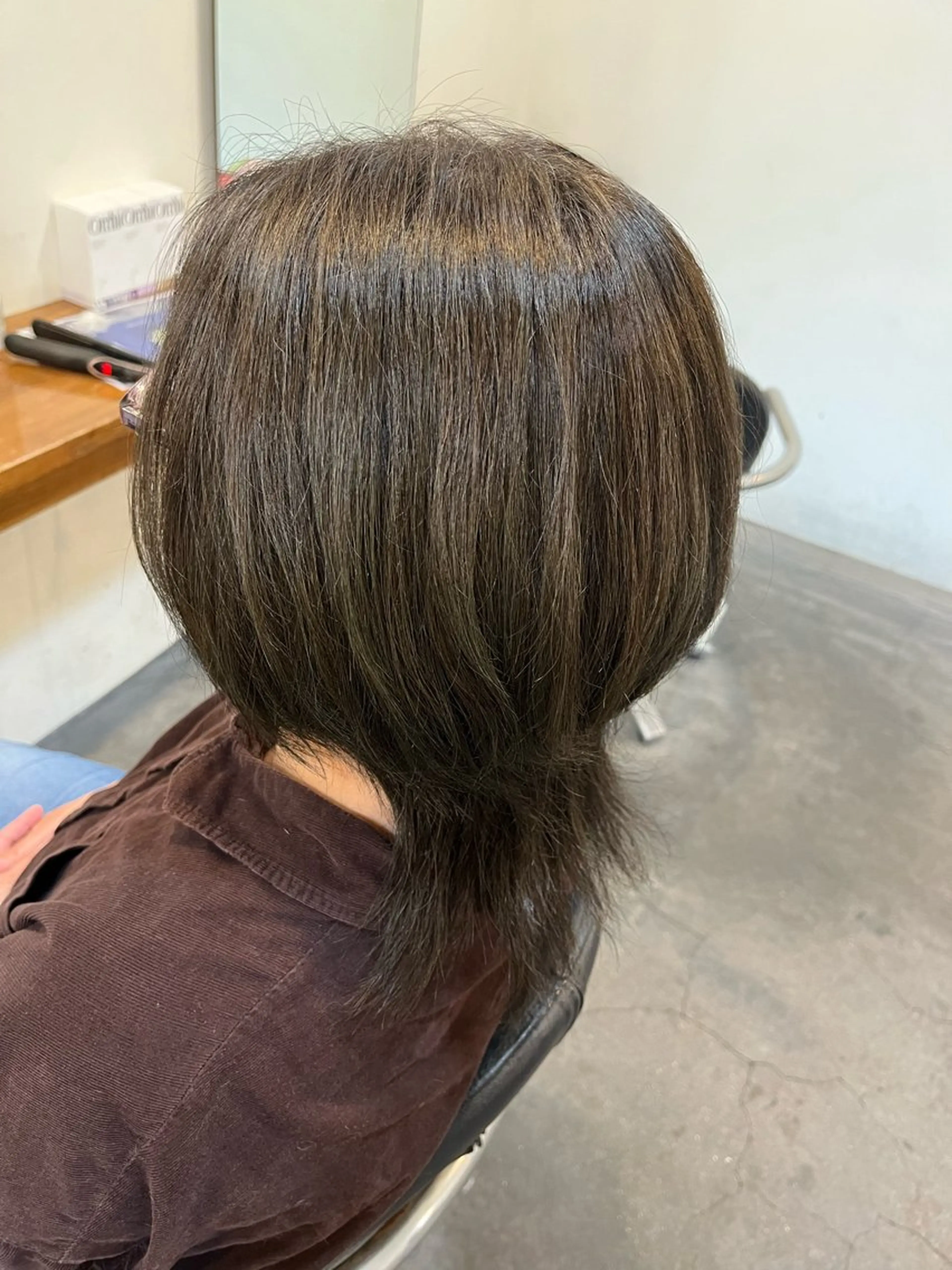 ショート カラー ヘアカラー 丸山 菜々子のヘアスタイル