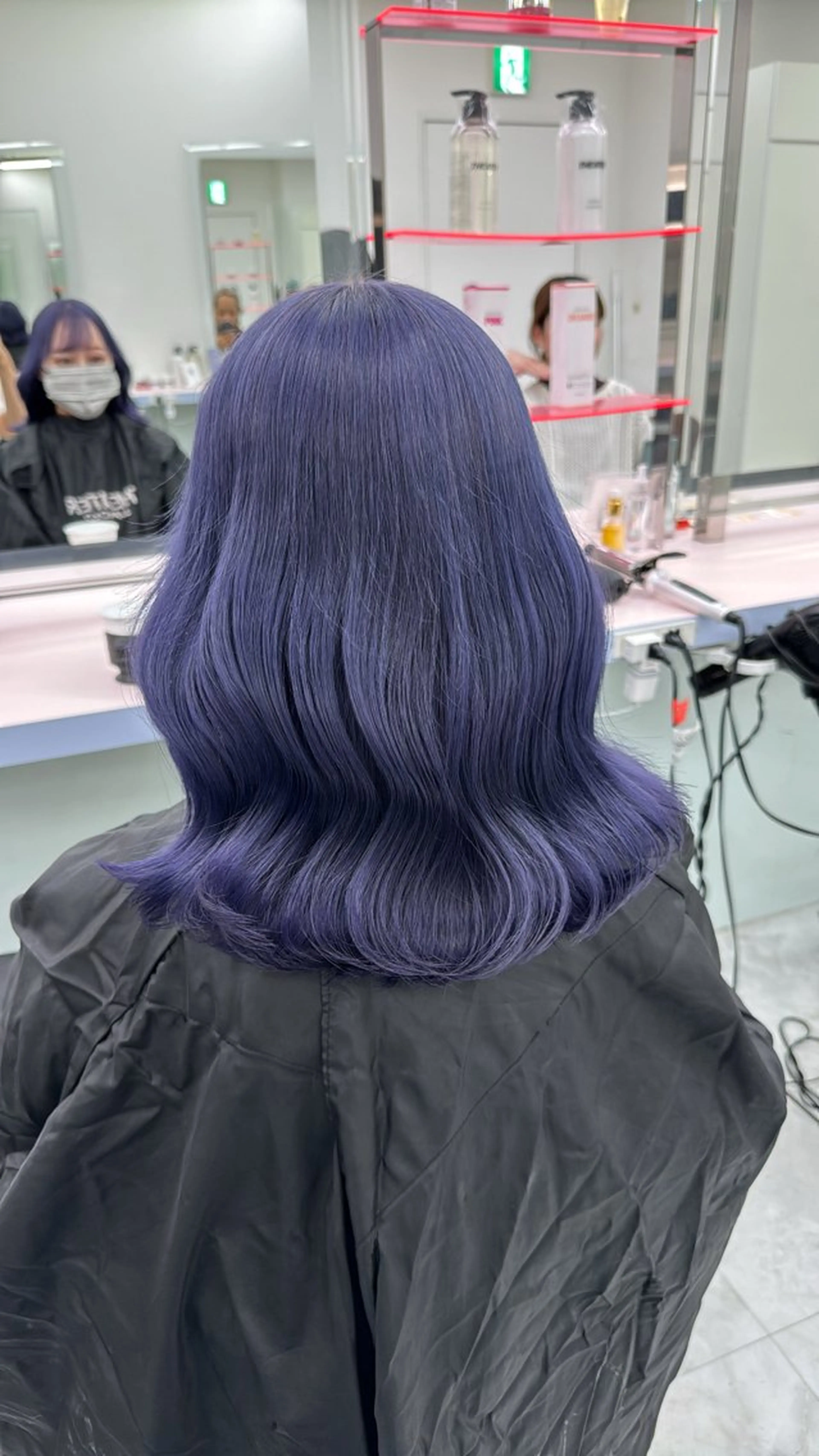 ミディアム カラー ブリーチ ケアブリーチ ヘアカラー ヘッドスパ ヘアセット ♡ブリーチカラー♡ Mirioのヘアスタイル