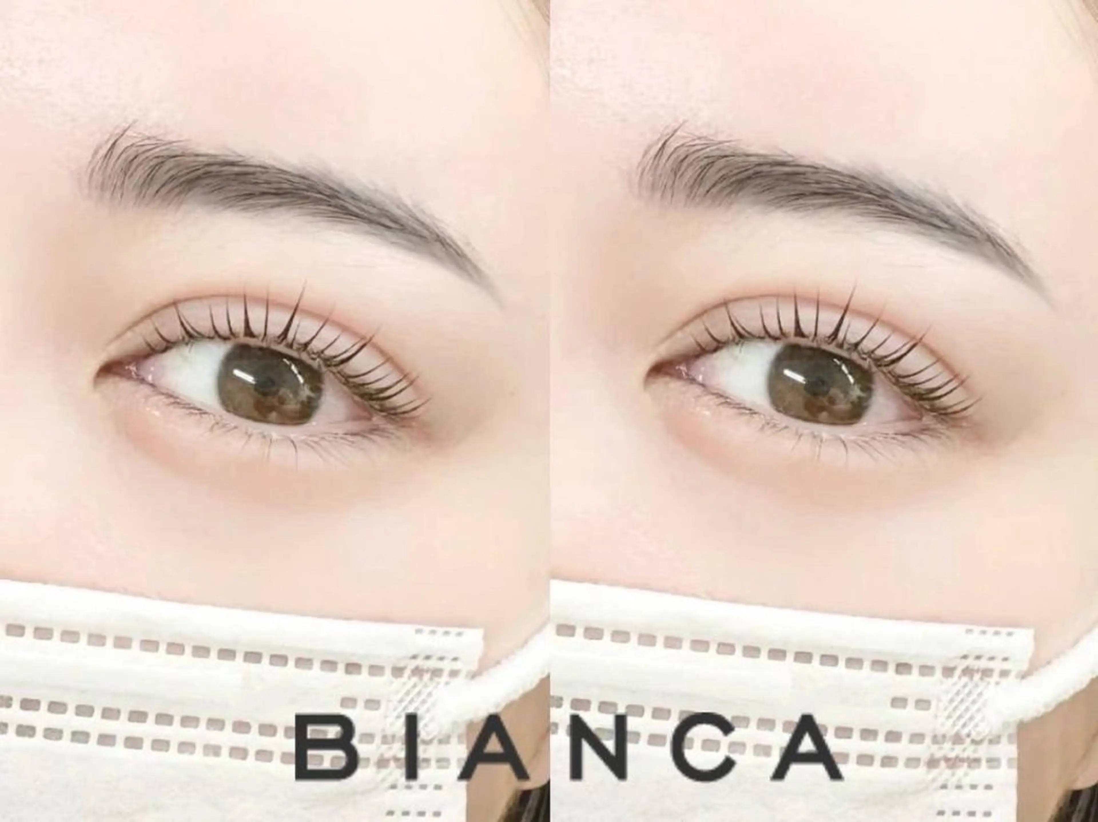 マツエク・マツパ 束感まつ毛 韓国風マツエク まつげパーマ Bianca 神楽坂 岩田のマツエク・マツパデザイン