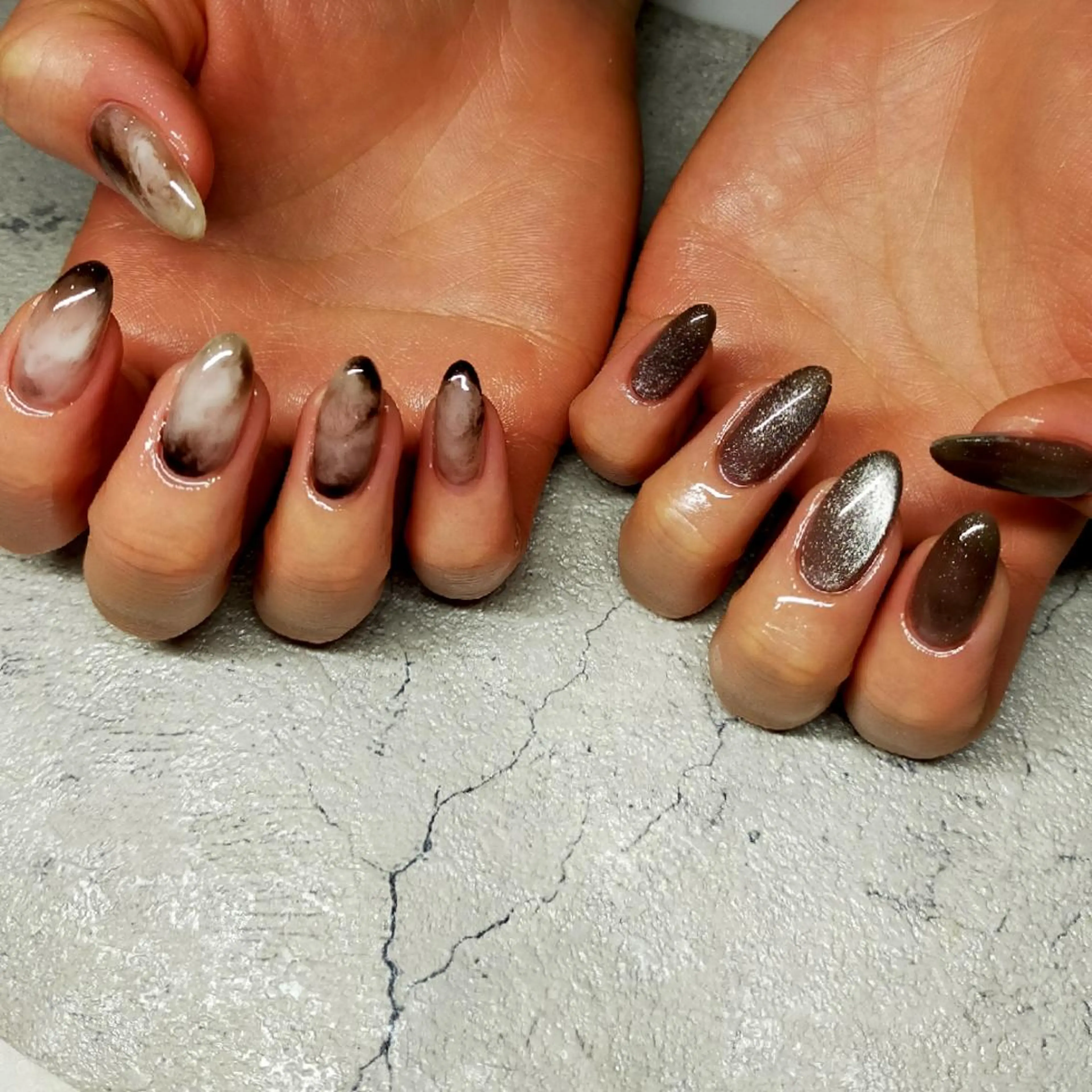 ミディアム ハンドネイル Beaute Pure_Mのネイルデザイン